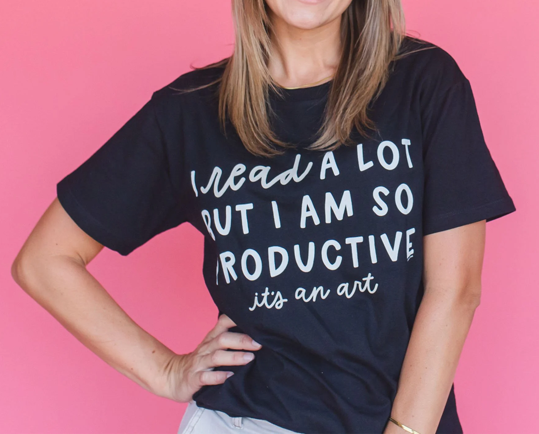 Pippi Post - I Read A Lot Tee