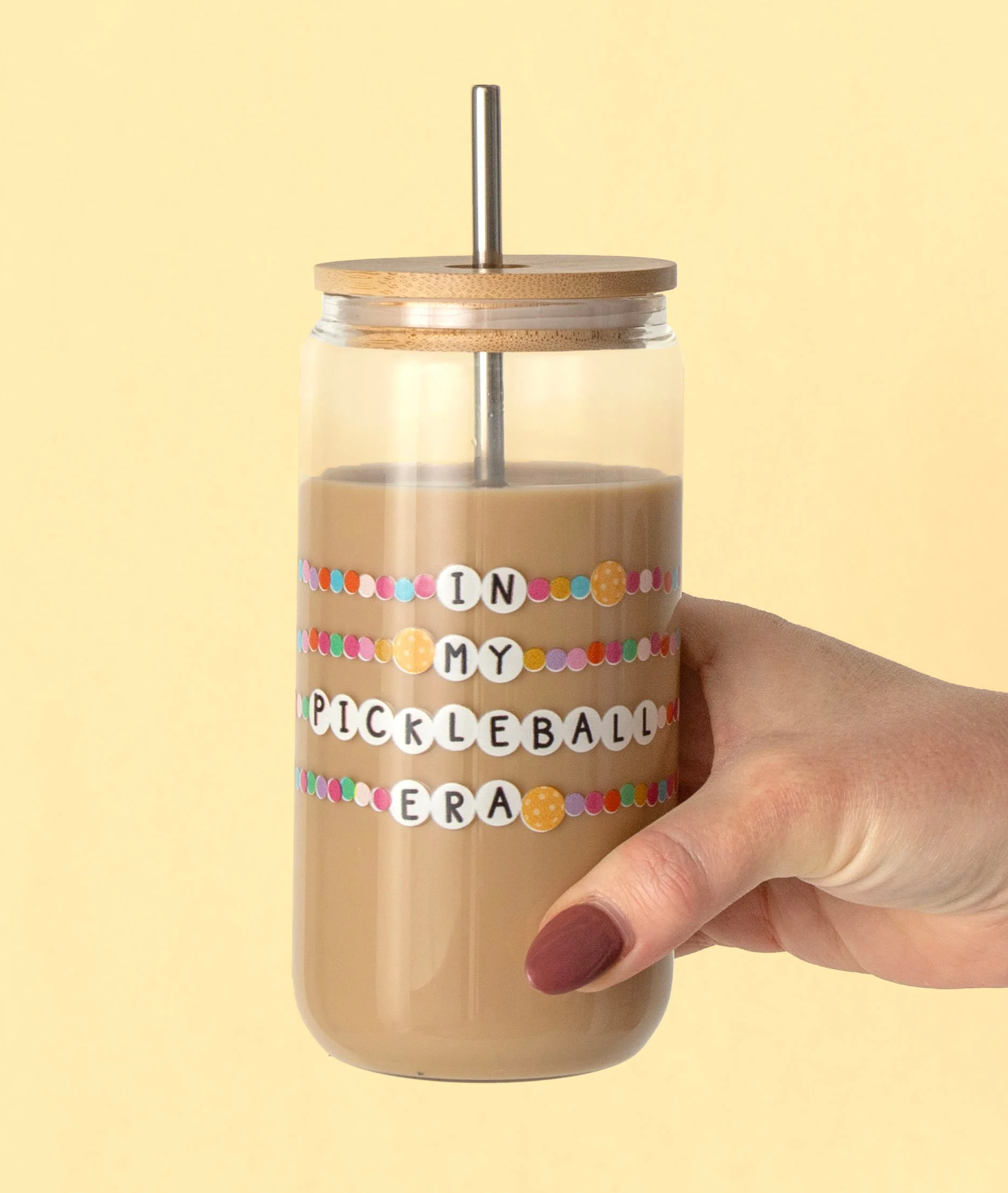 Callie Danielle - In My Pickleball Era Glass Can