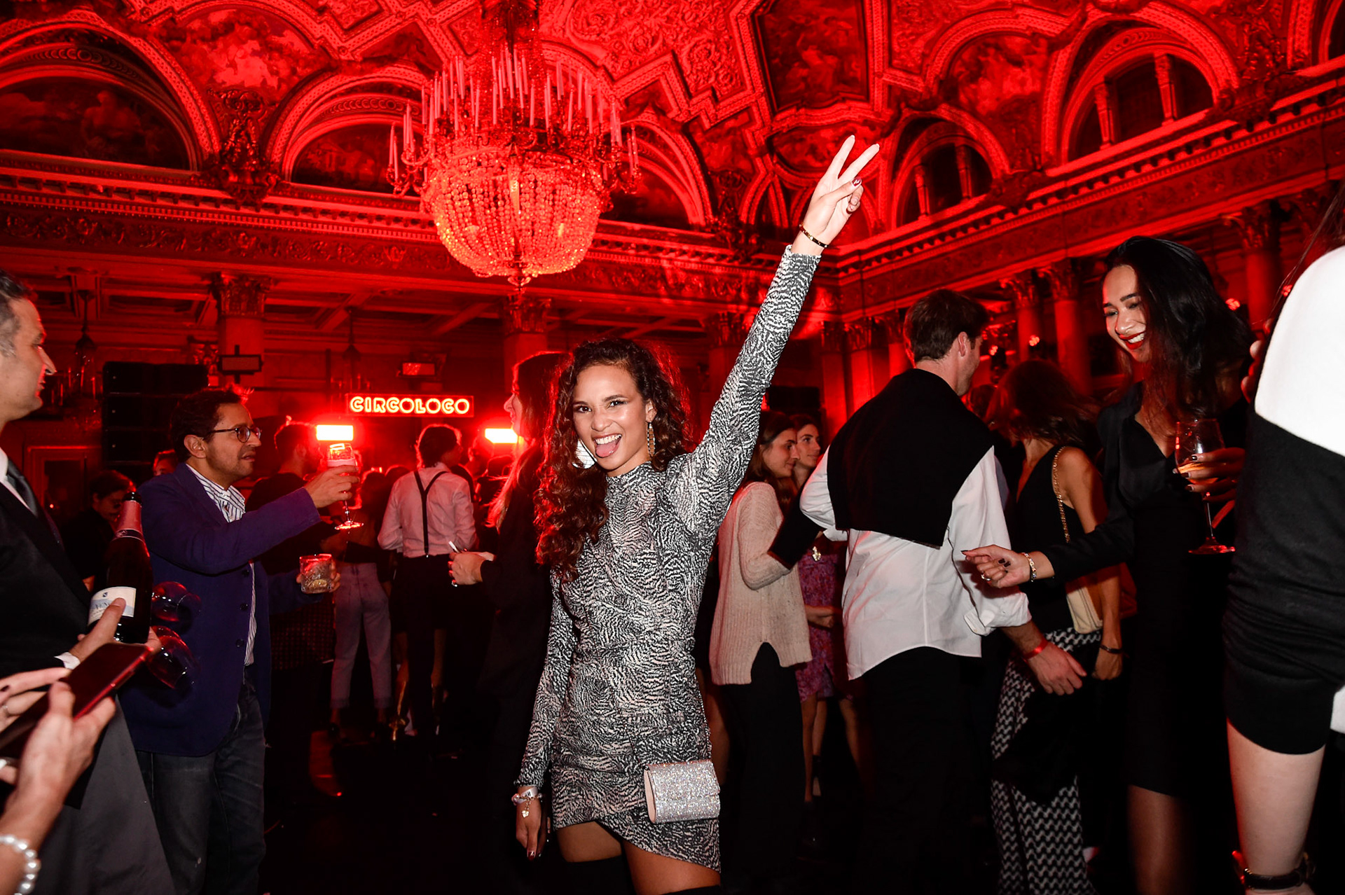 'Giambattista Valli Loves H&amp;M Party' on October 24, 2019 in Rome, Italy.