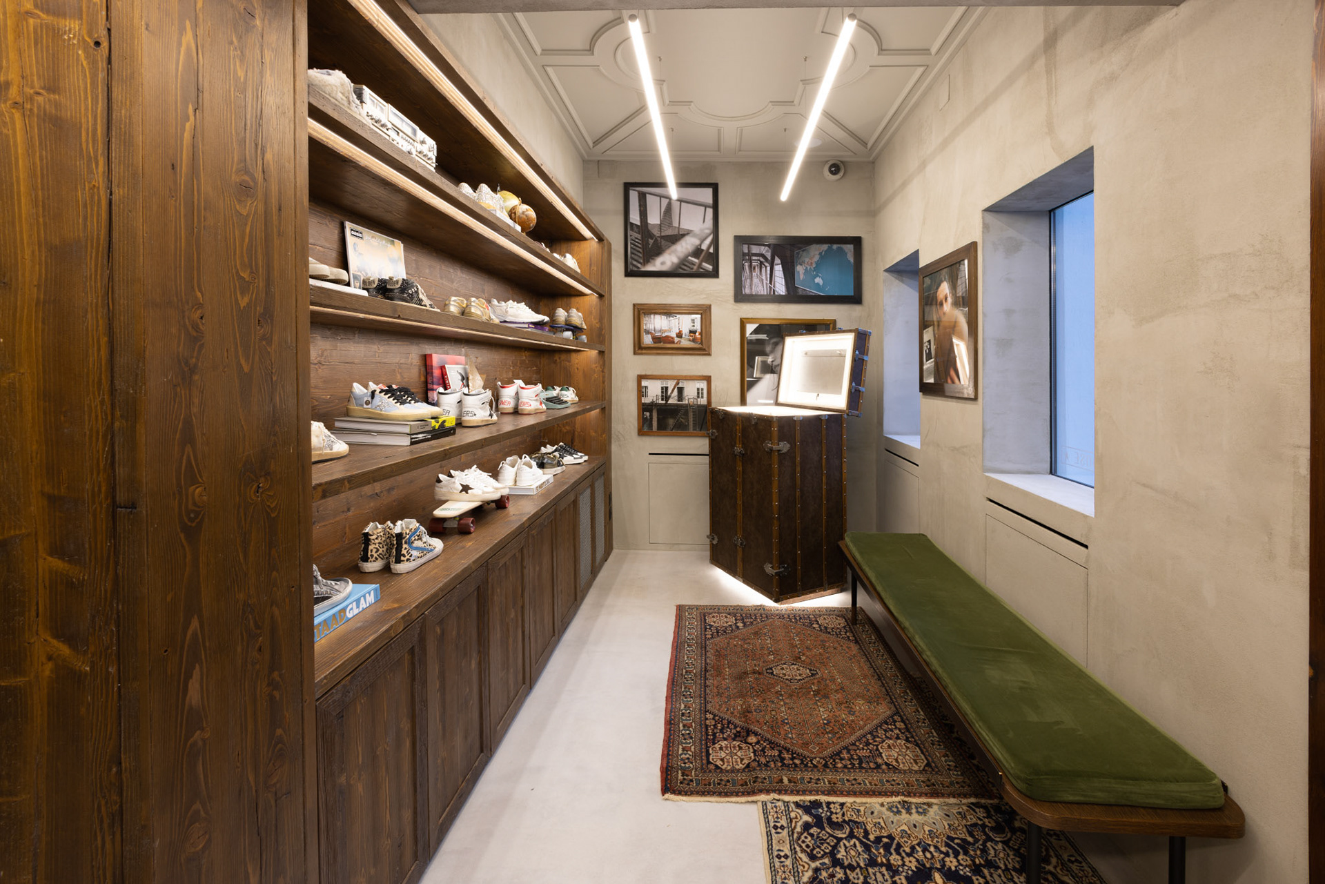 Golden Goose opning store in saint Moritz