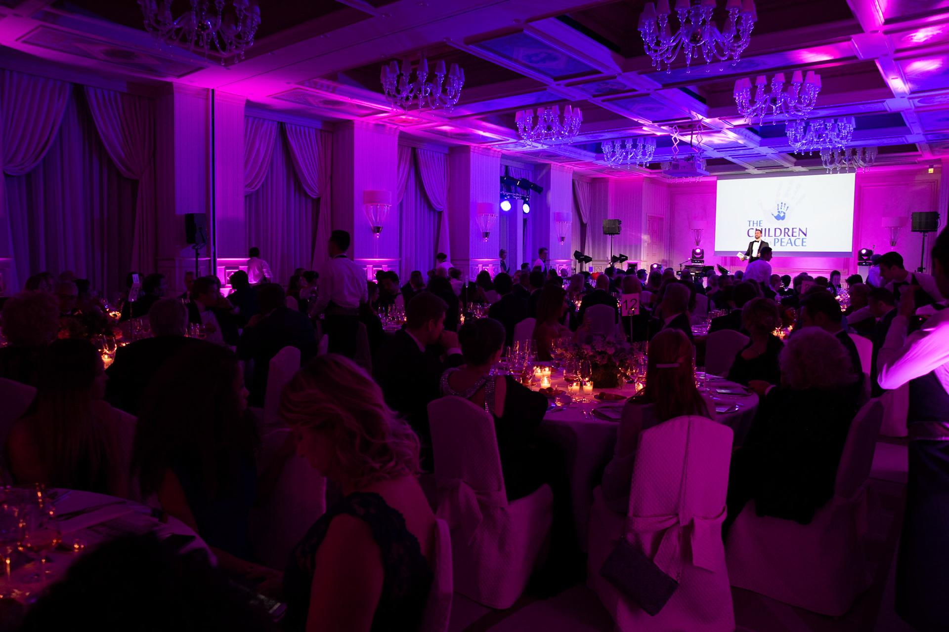 The Children For Peace Gala at Hotel Principe di Savoia on November 30, 2018 in Milan, Italy.