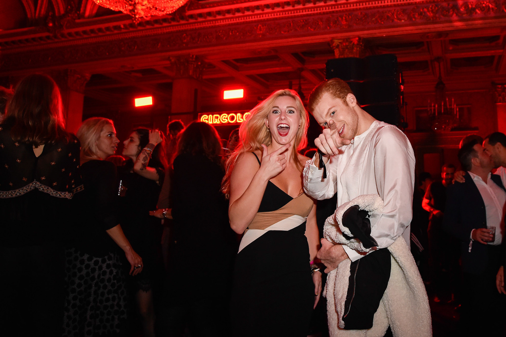 Cameron Monaghan attends 'Giambattista Valli Loves H&amp;M Party' on October 24, 2019 in Rome, Italy.
