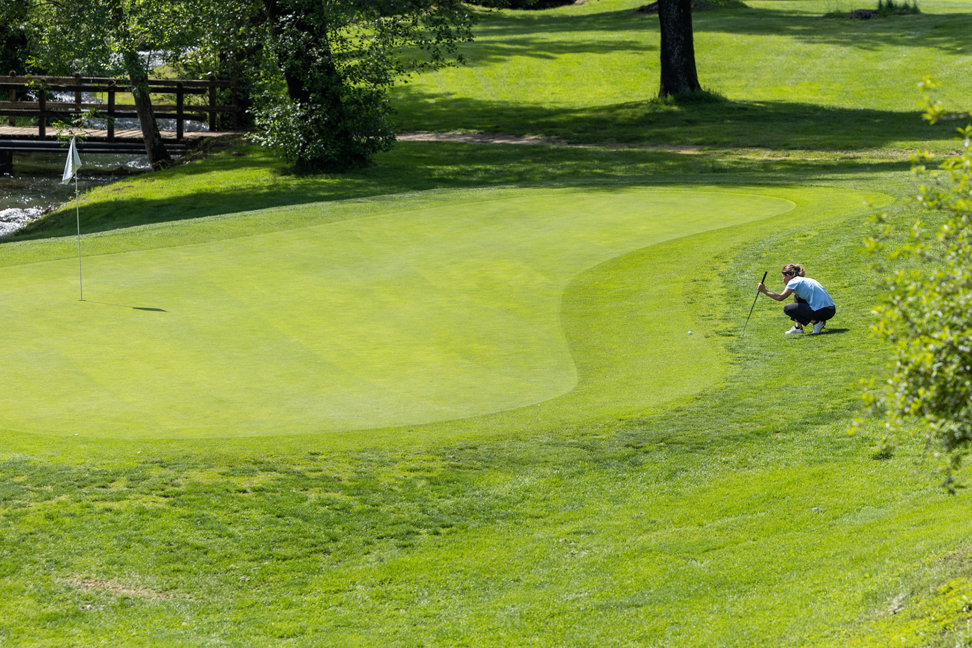 TURIN, ITALY - MAY 13: General view of Brunello Cucinelli Golf Cup 2022 at Royal Park i Roveri on May 13, 2023 in Turin, Italy. (Photo by Pietro S. D'Aprano/Getty Images for Brunello Cucinelli)