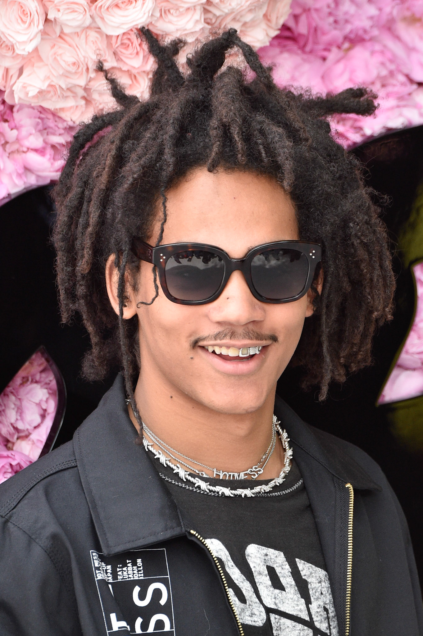 Luka Sabbat attend the Dior Homme Menswear Spring/Summer 2019 show as part of Paris Fashion Week on June 23, 2018 in Paris, France.