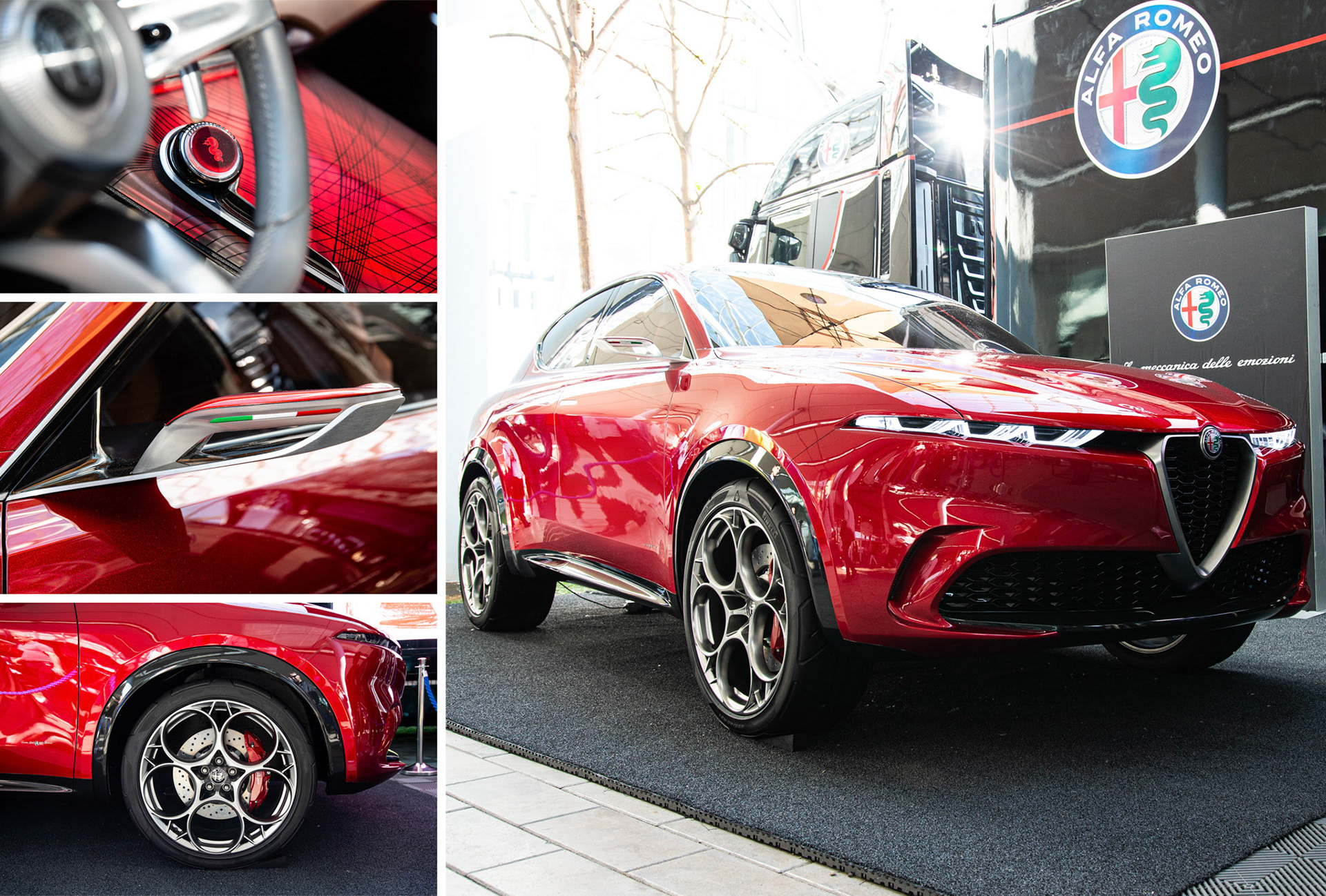 Preview Alfa Romeo Stelvio at Milano Artigiano in Fiera