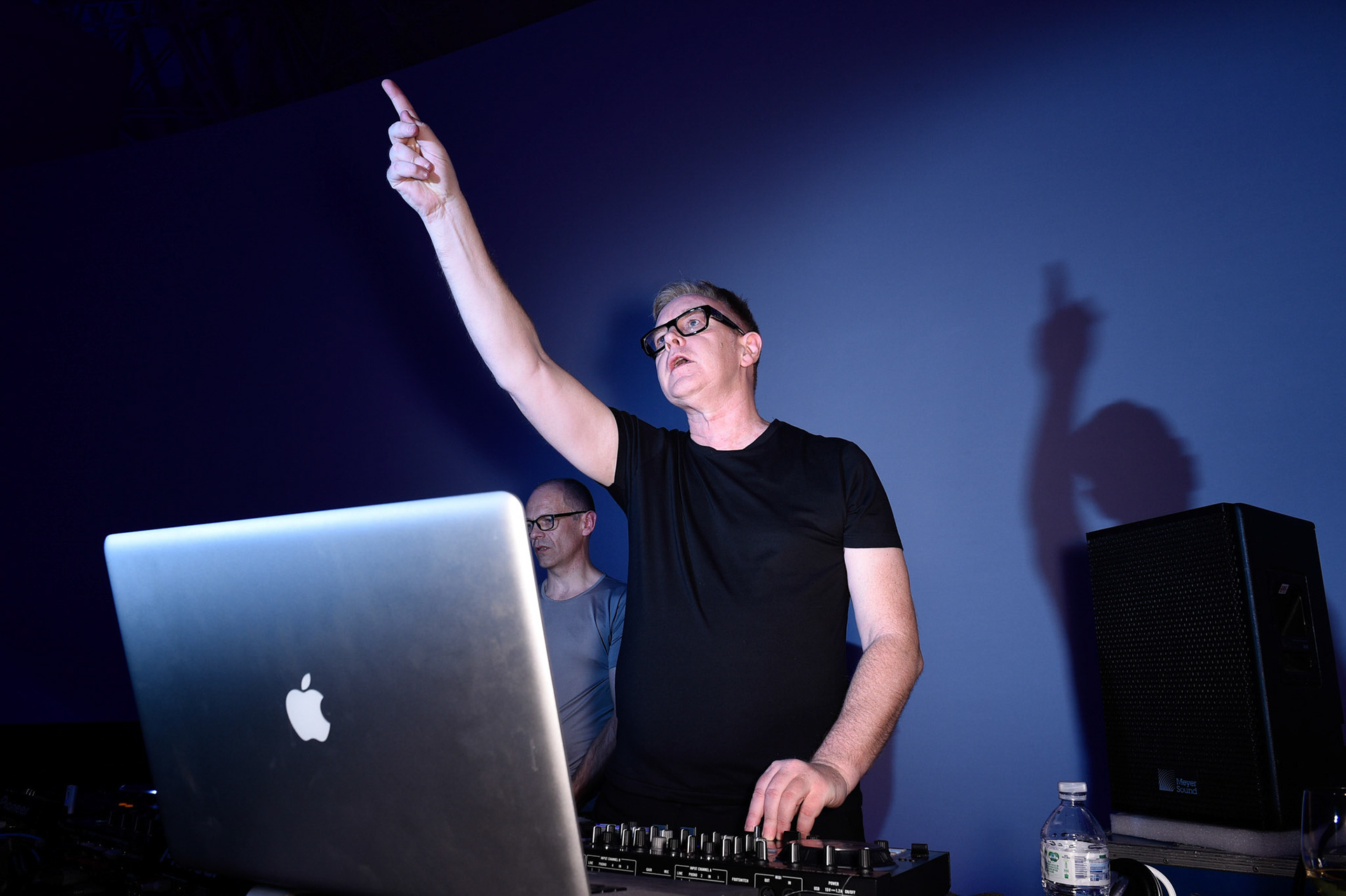 Andrew Fletcher (Depeche Mode) attends the Fox Channels Party at Palazzo Del Ghiaccio on December 2, 2015 in Milan, Italy.