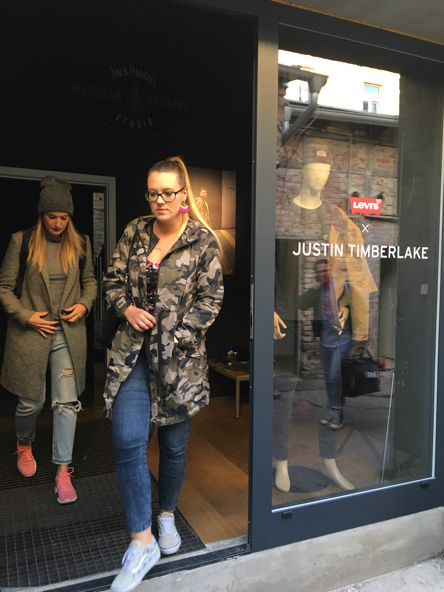 Event Design a technická produkce akce Levi's - Justin Timberlake collection launch