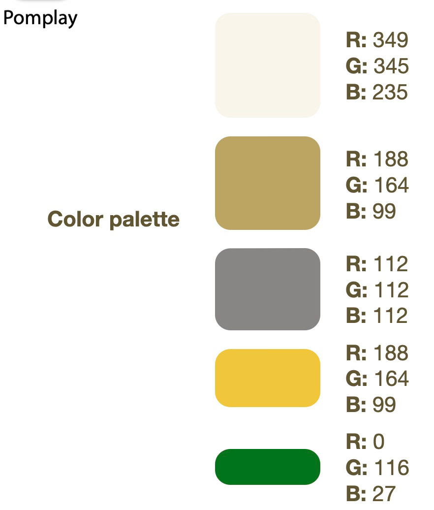 color palette
