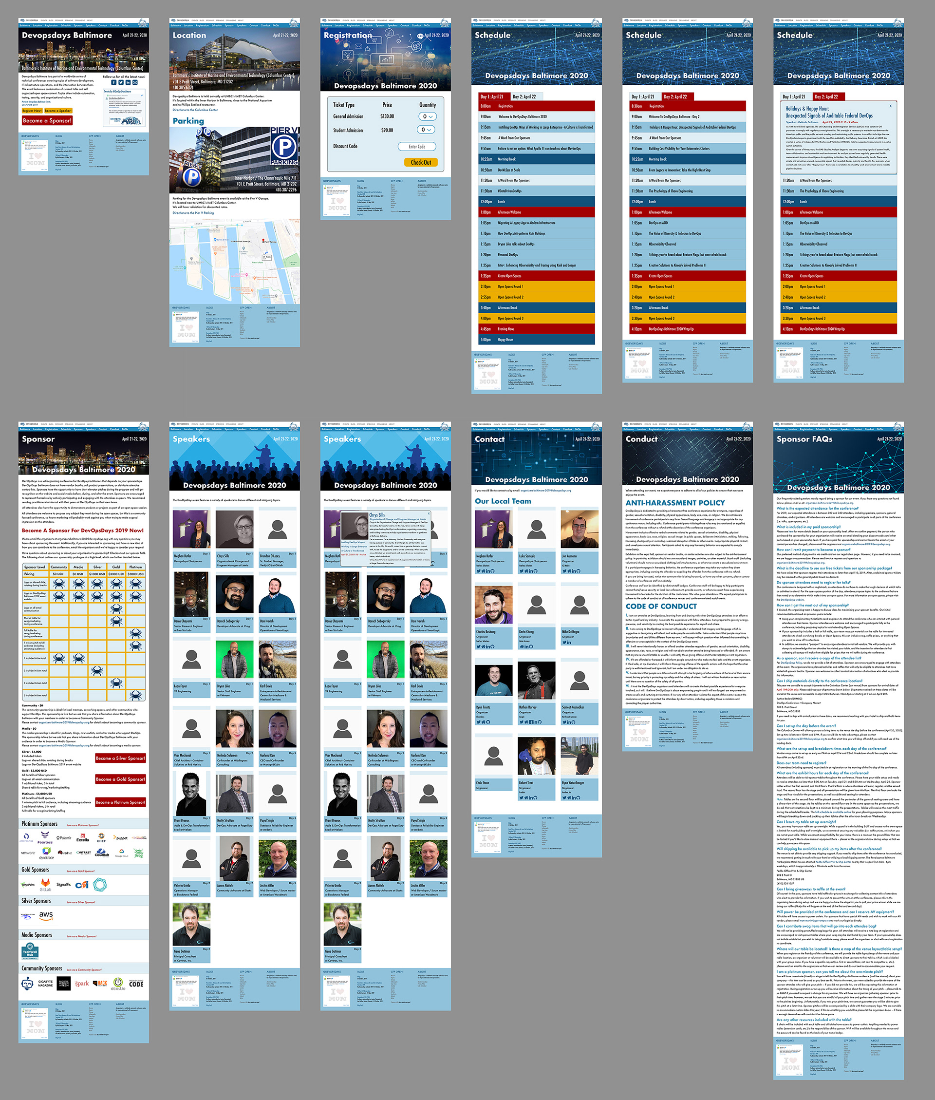 Web Spread Mock-Up