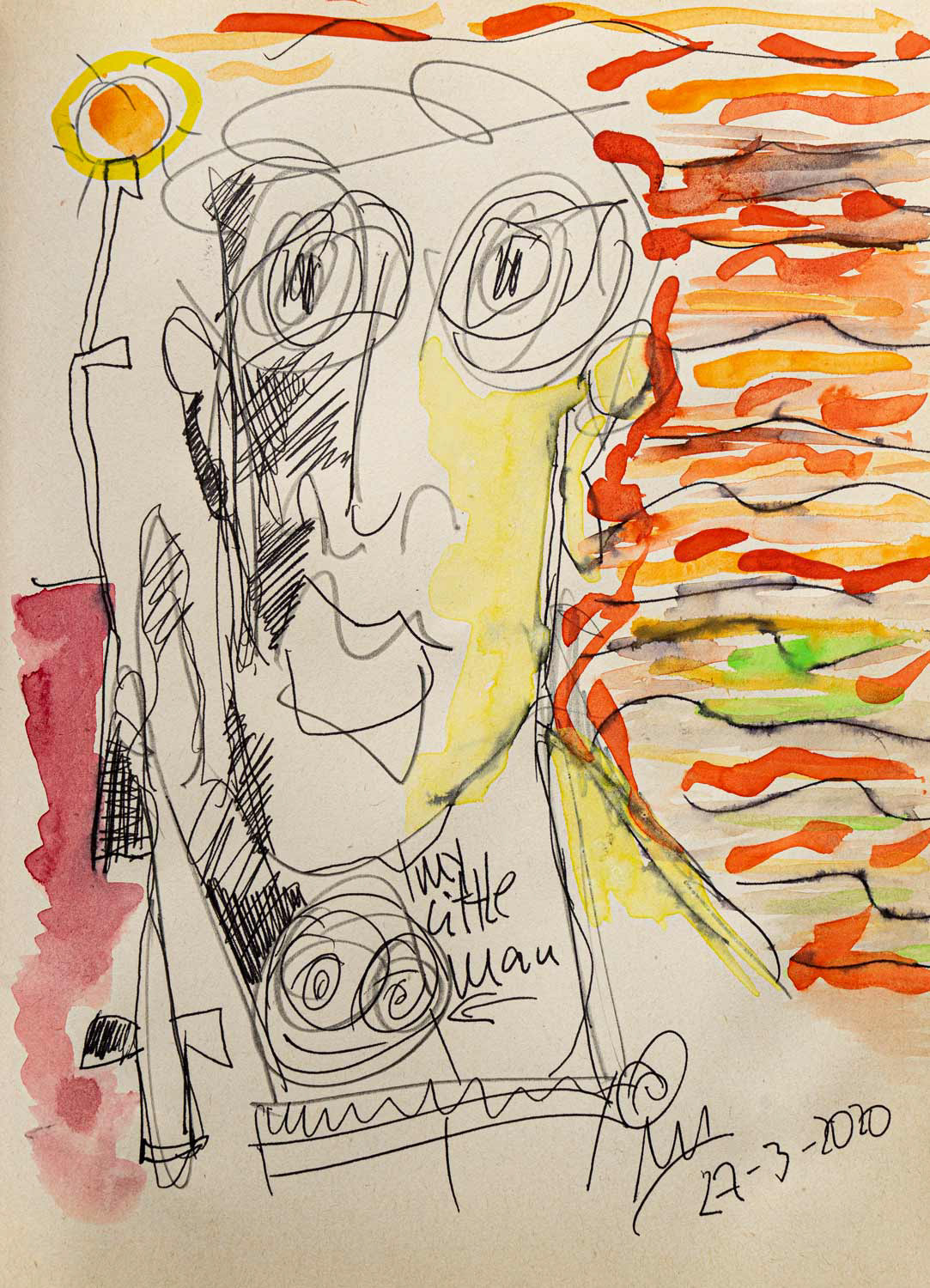 Masch, Drawing