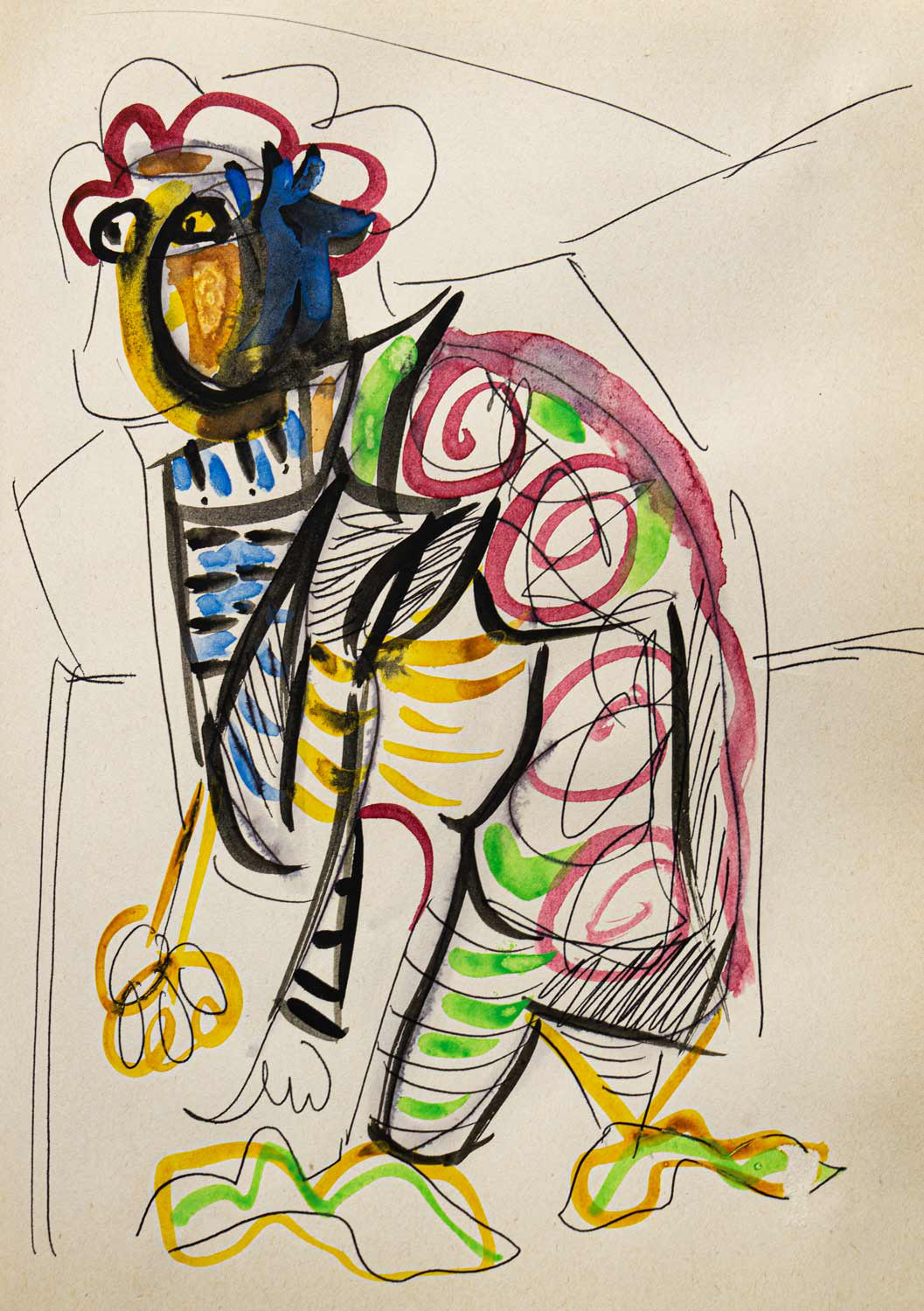 Masch, Drawing