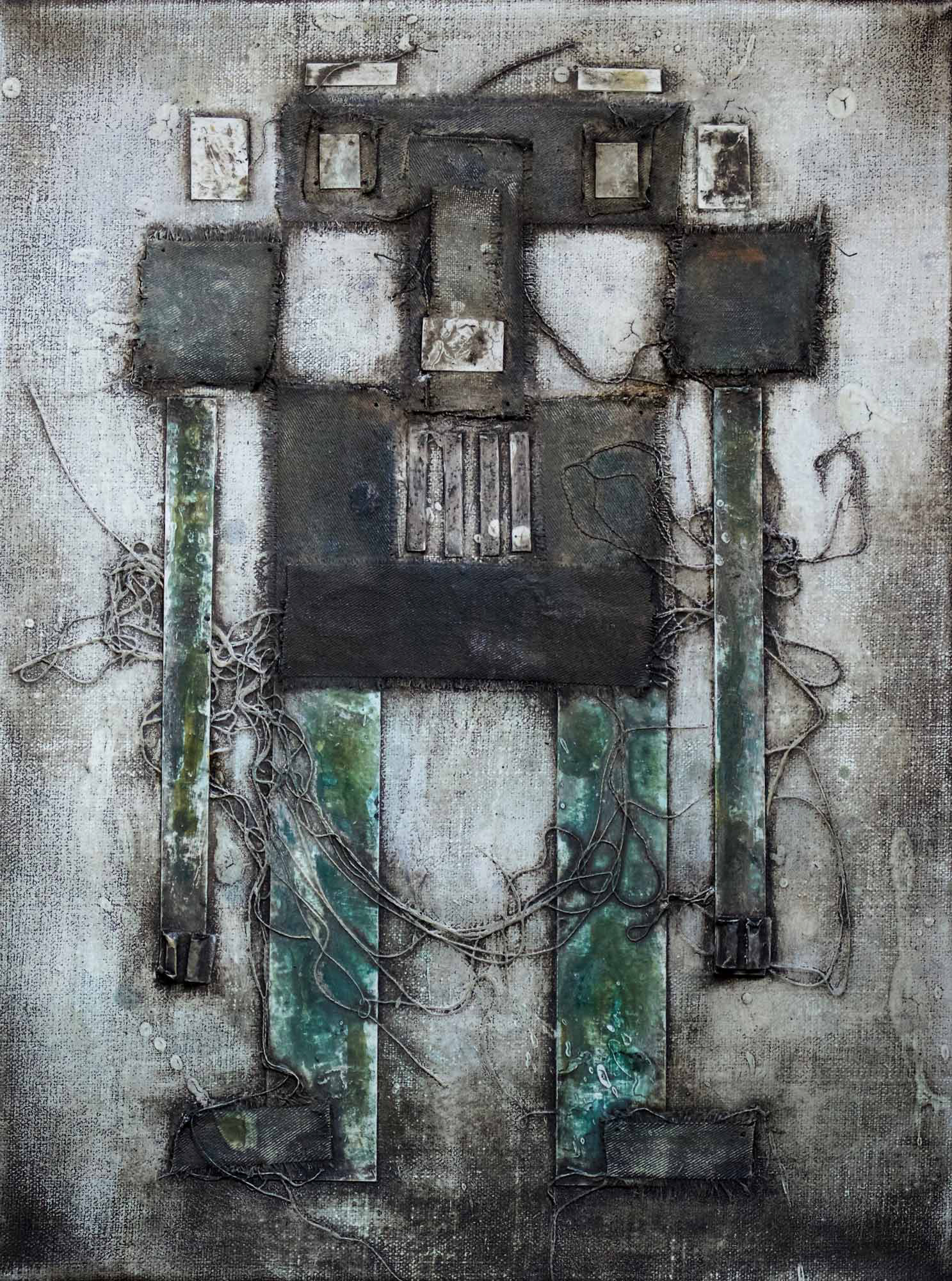 Masch, Painting, Gemälde, STAR SOLDIER #4 