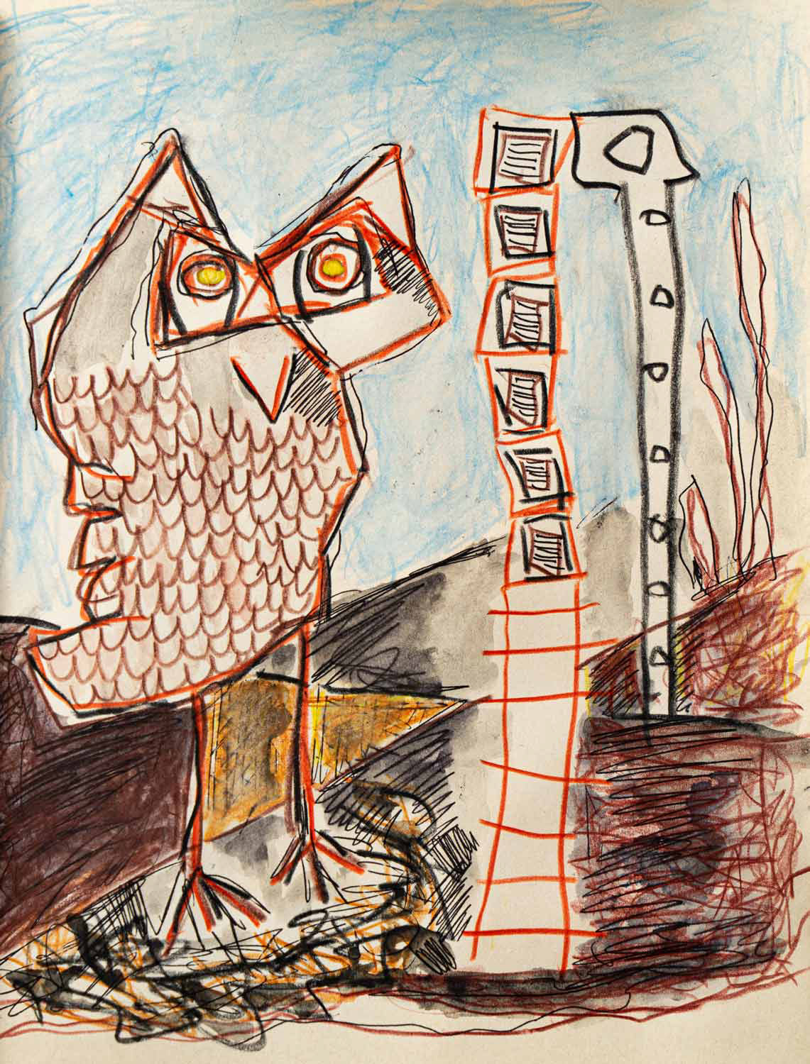 Masch, Drawing