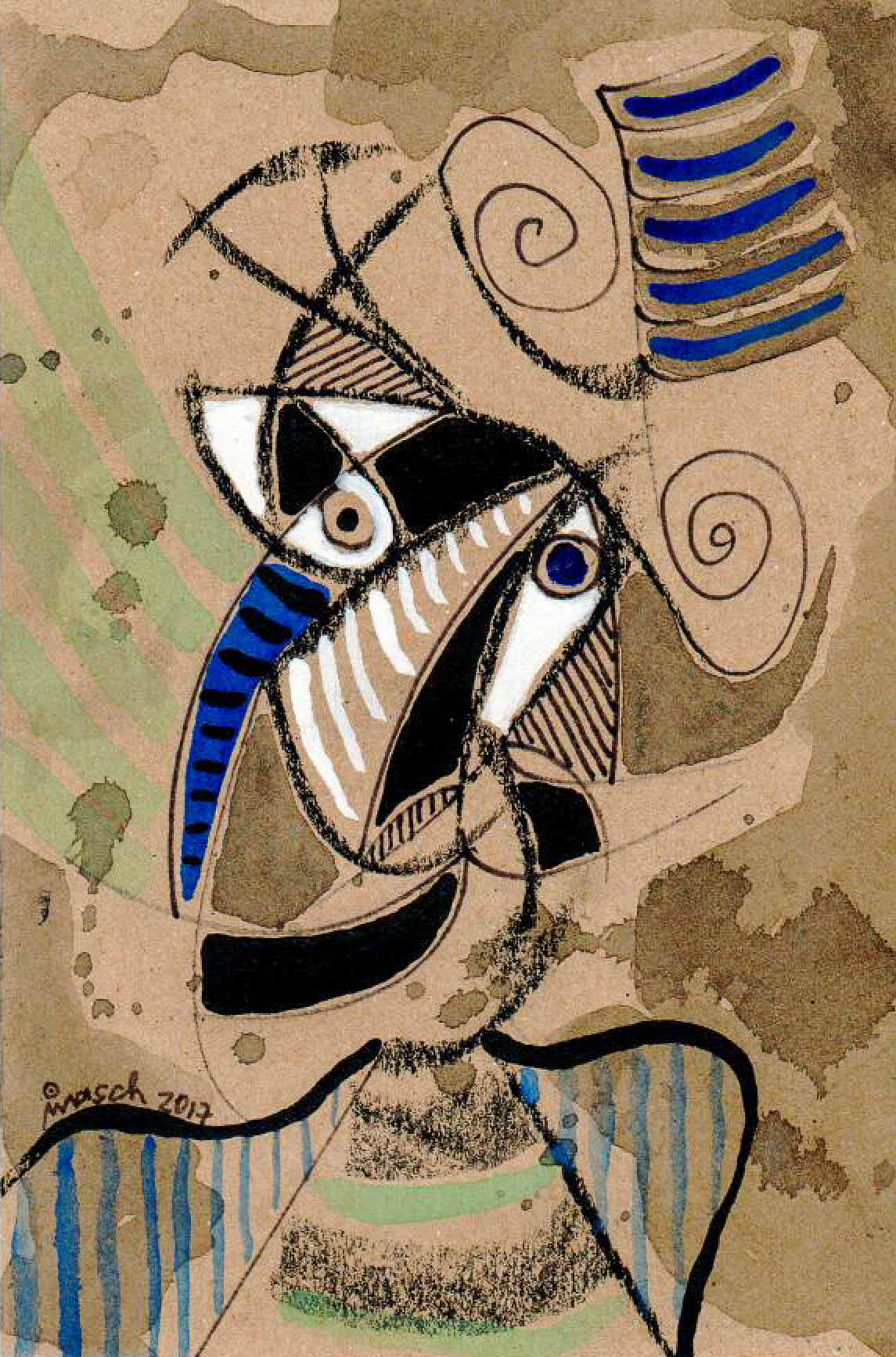 Masch, Patient Species, Drawing