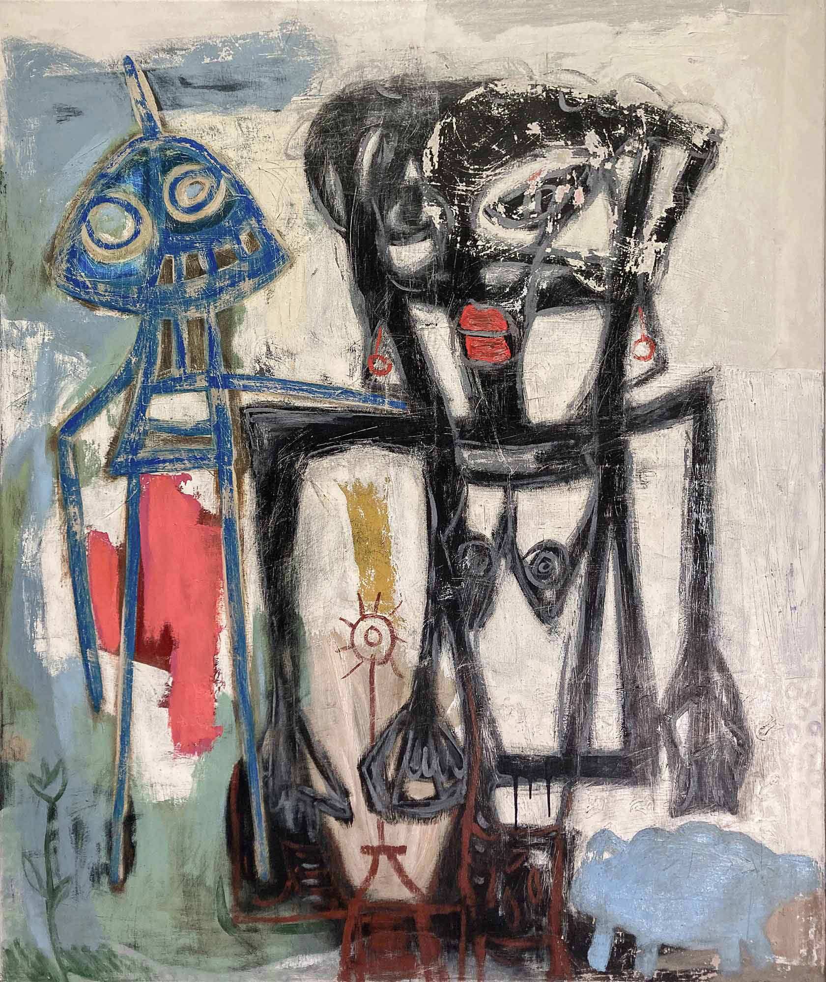 Masch, Painting