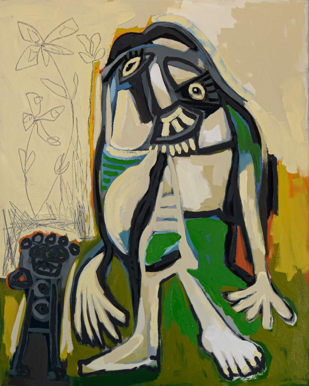 Masch, Painting