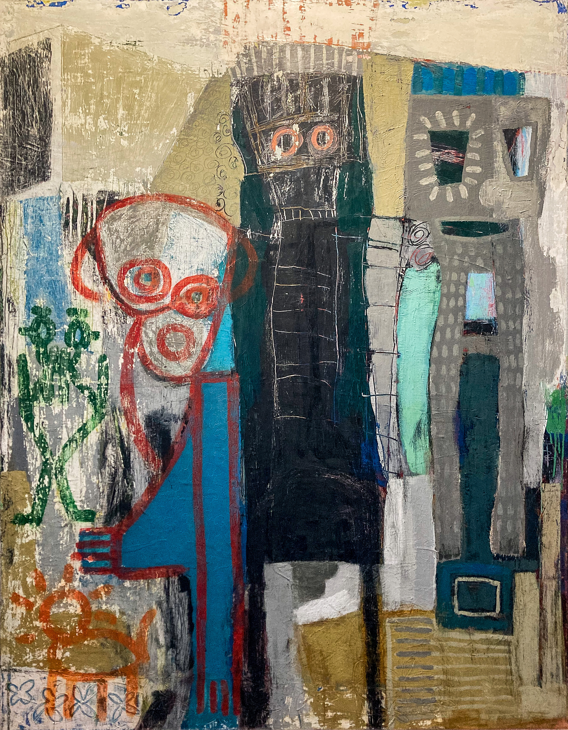 Masch, Painting