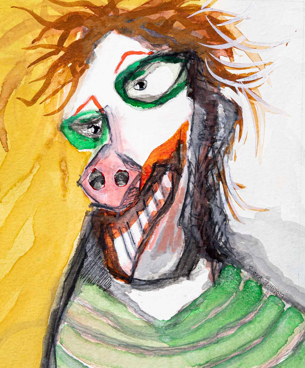 Masch, Drawing