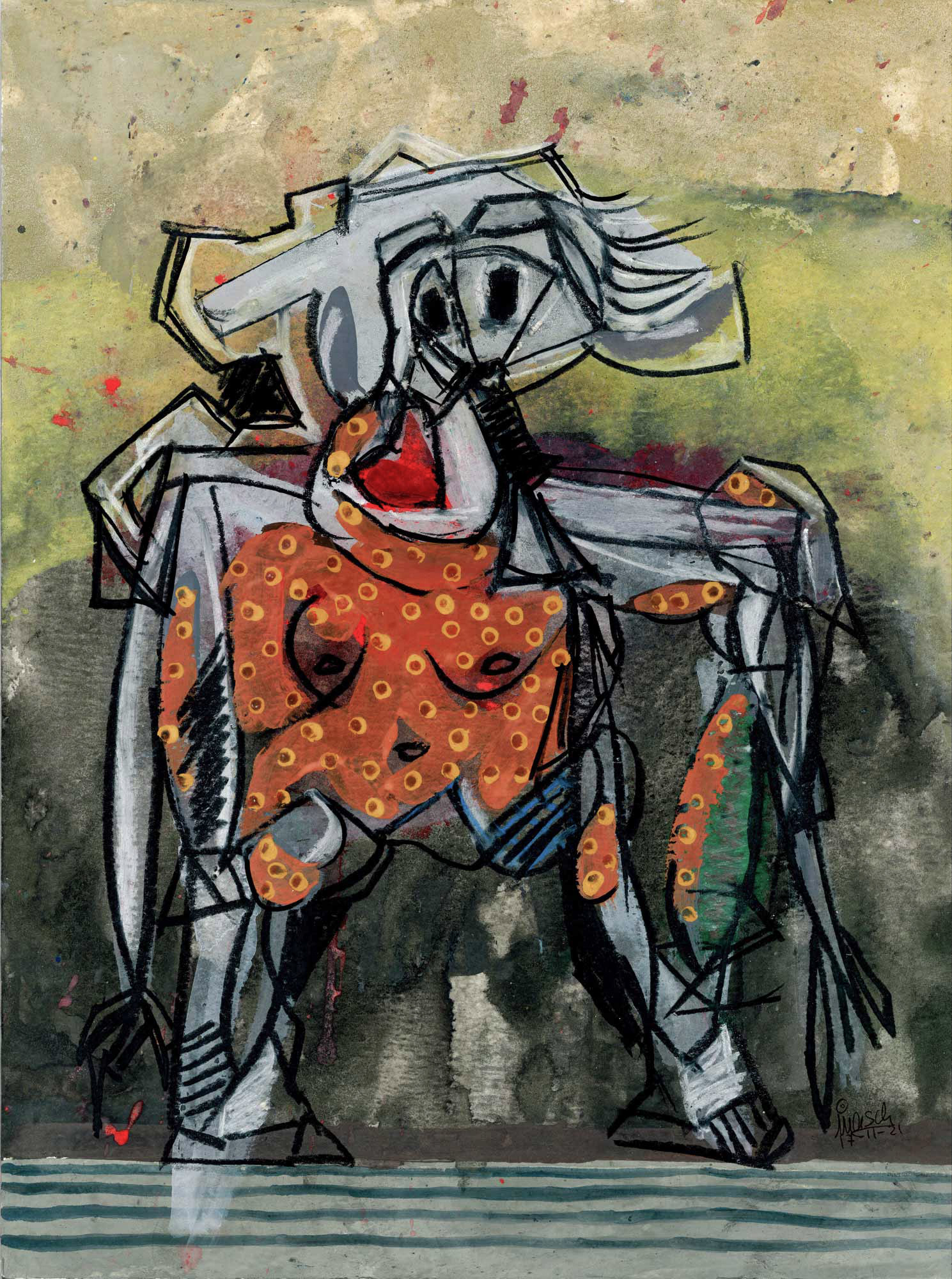 Masch, Drawing