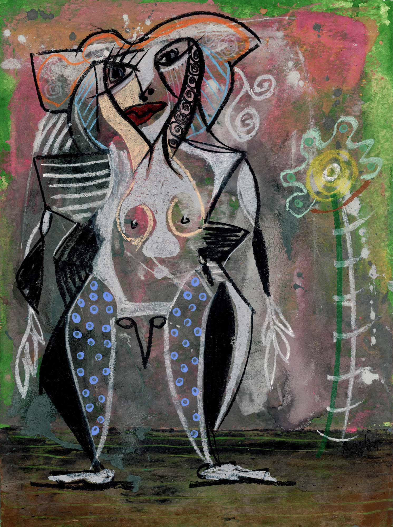 Masch, Drawing