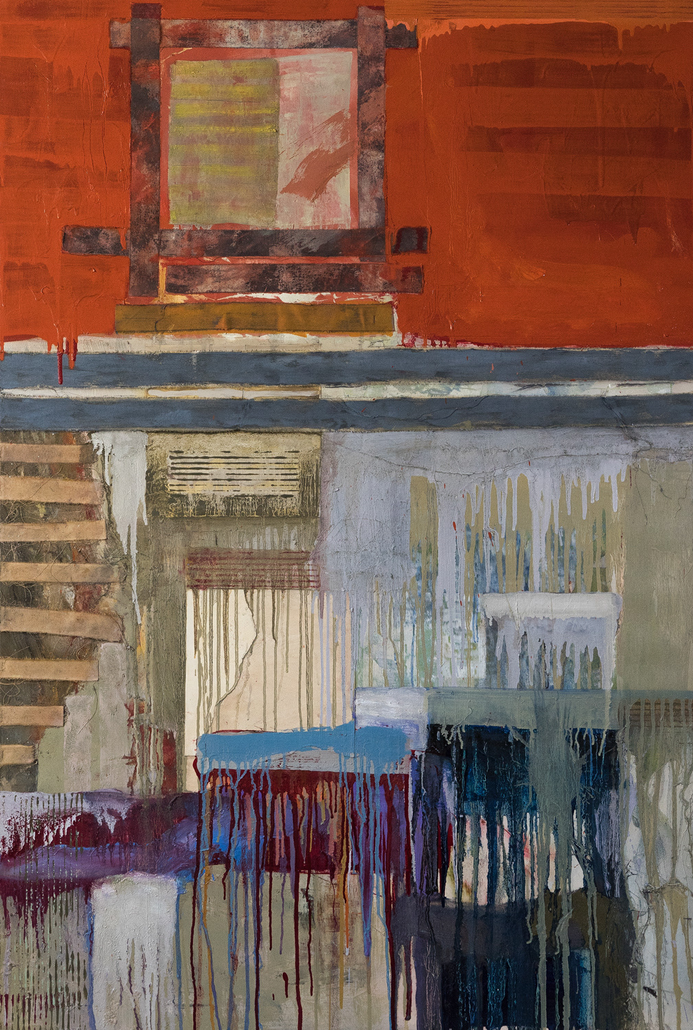 Masch, Painting, Gemälde, ORANGE CONNECTION