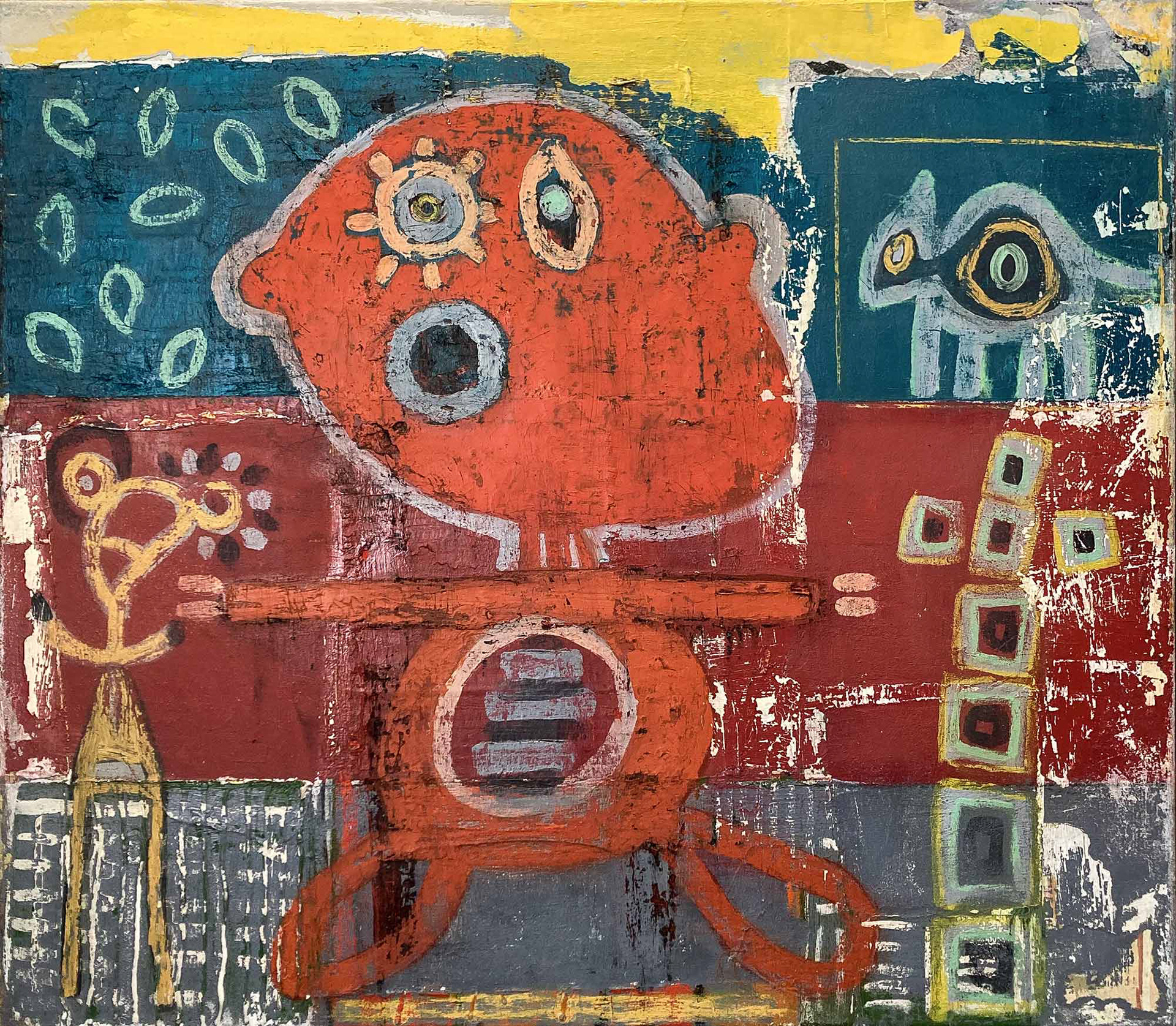 Masch, Painting