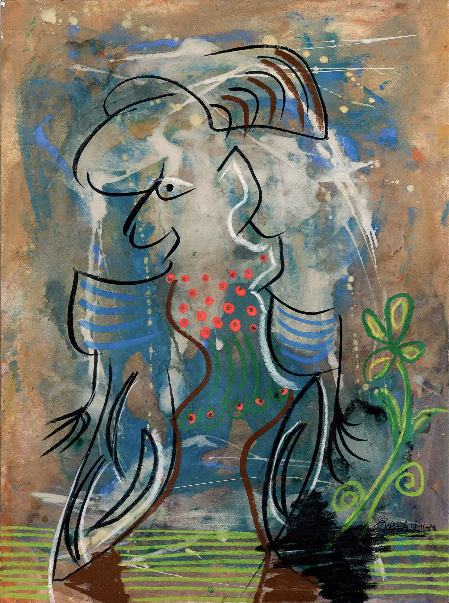 Masch, Drawing