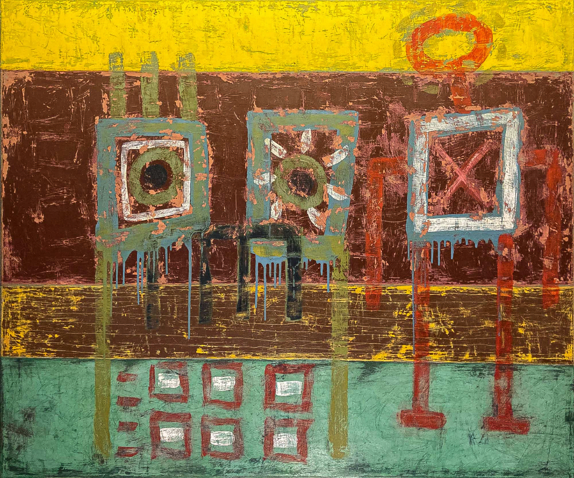 Masch, Painting