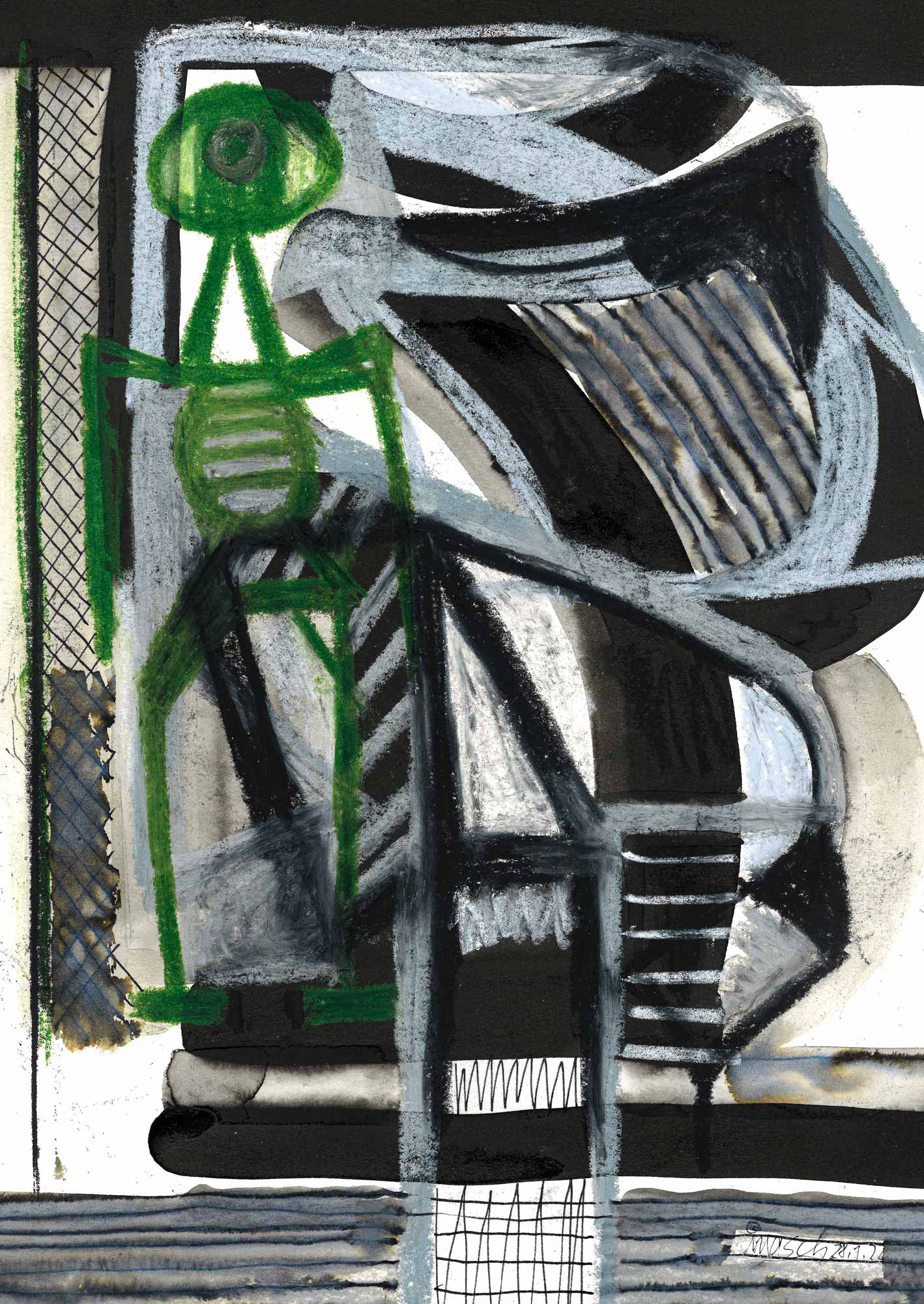 Masch, Drawing