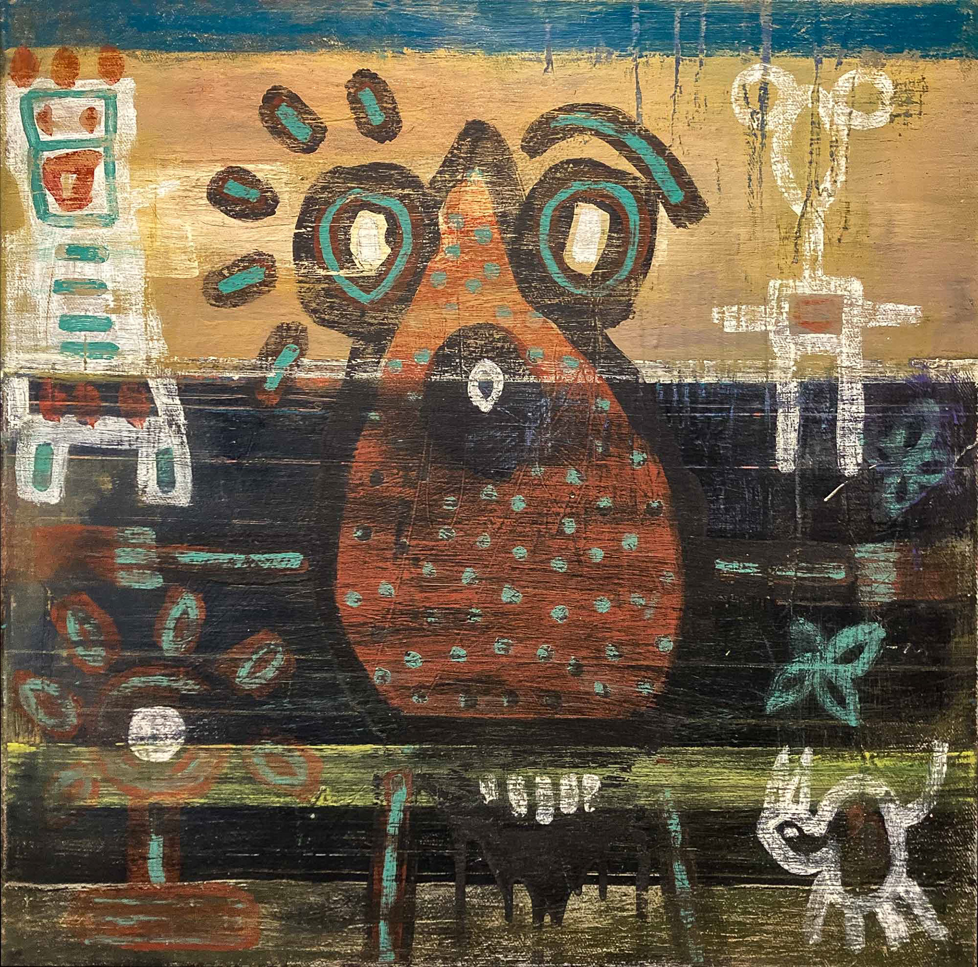 Masch, Painting