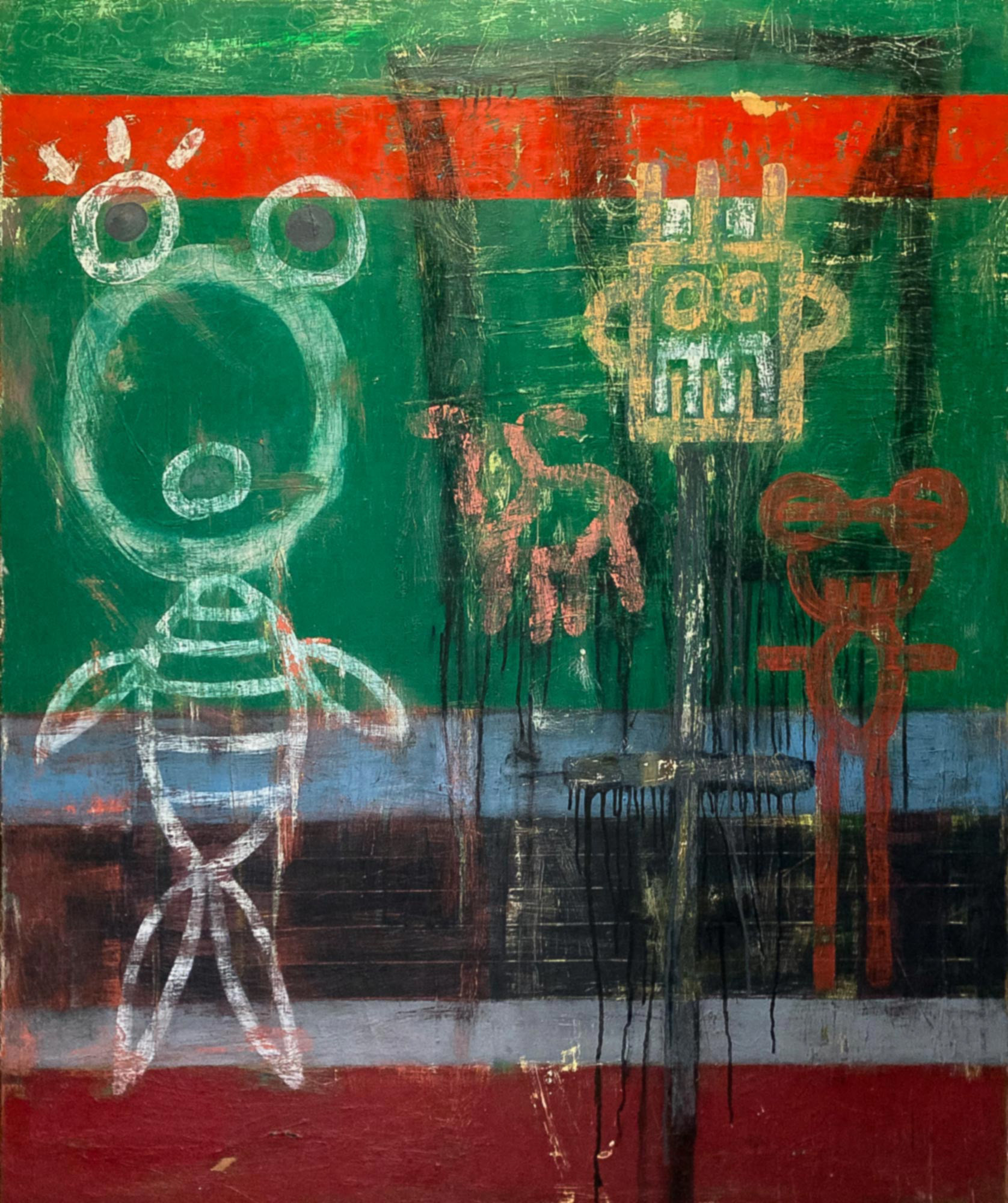 Masch, Painting