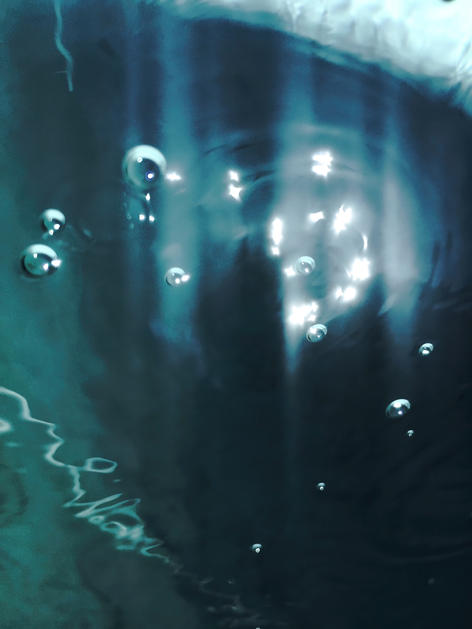 space water ice signed