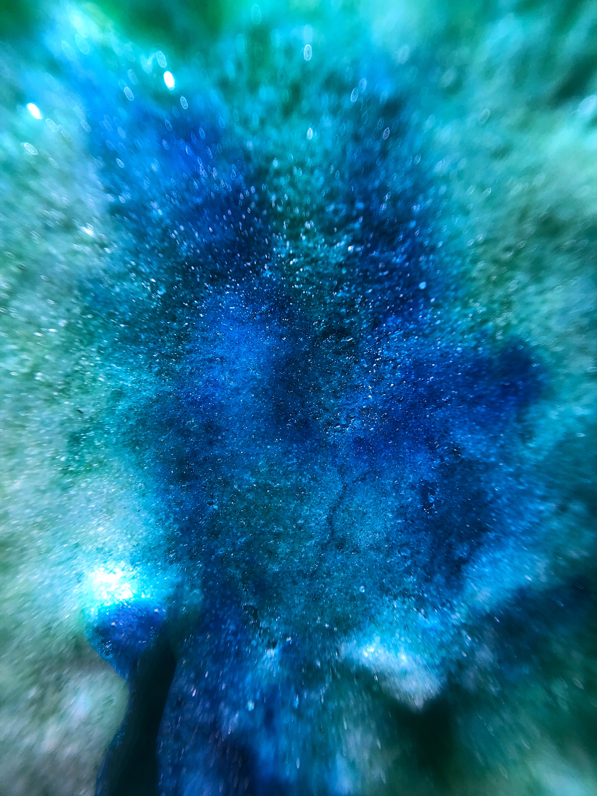 blue green