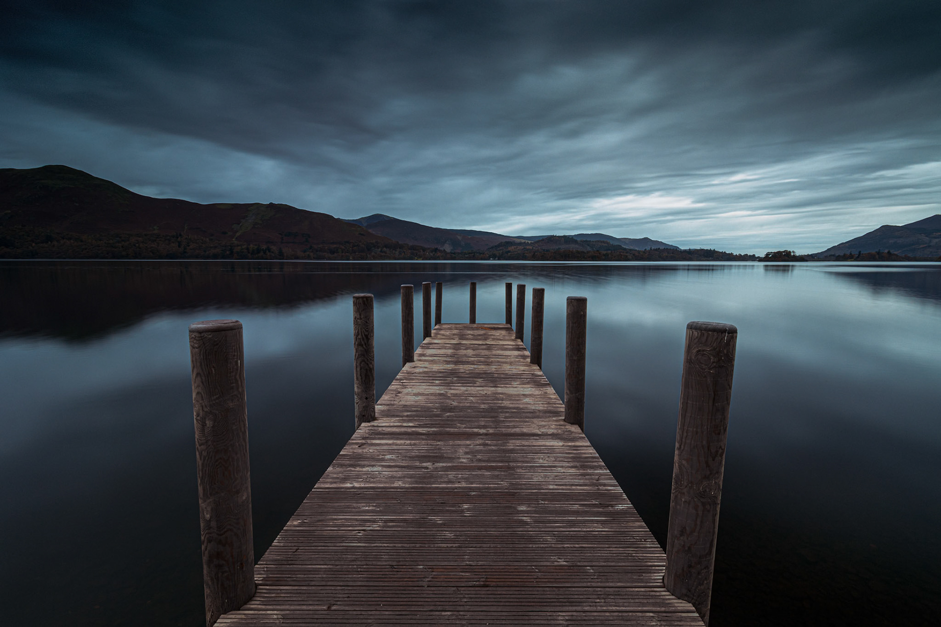 pier on the lake