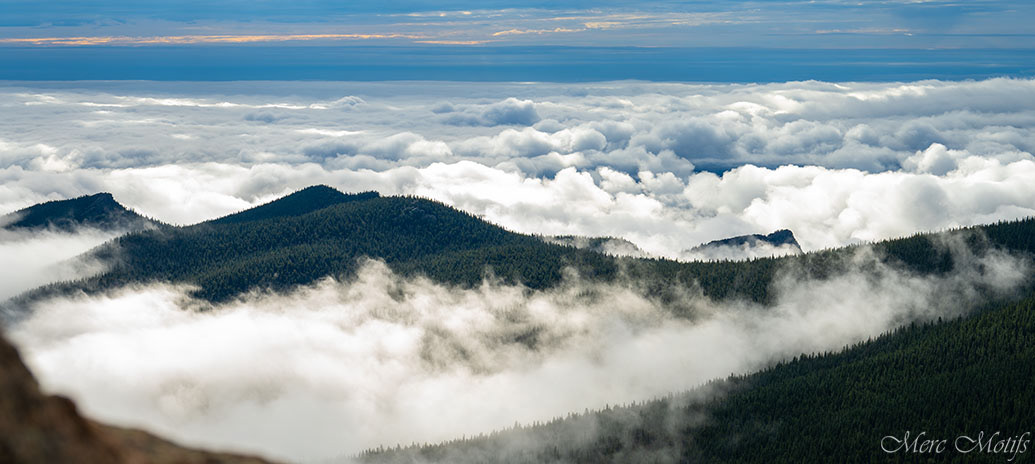 A View from Mt. Blue Sky, CO