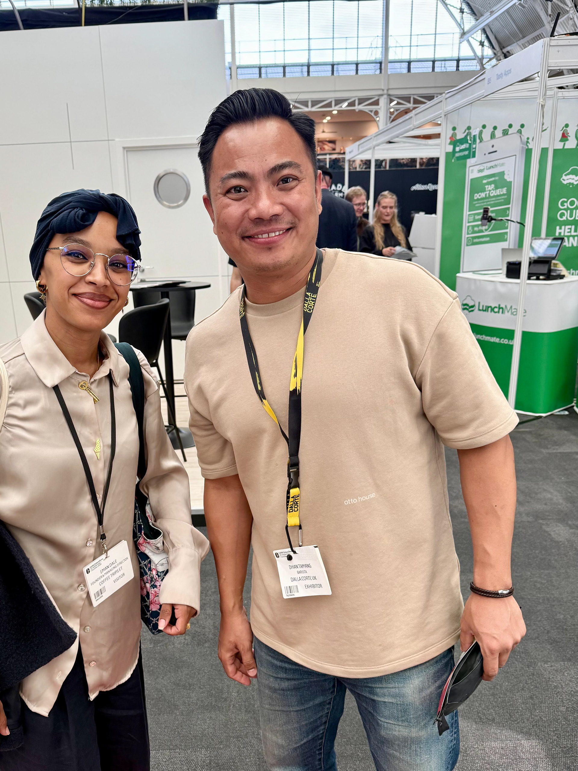 Meeting 6x UK Latte Art Champion