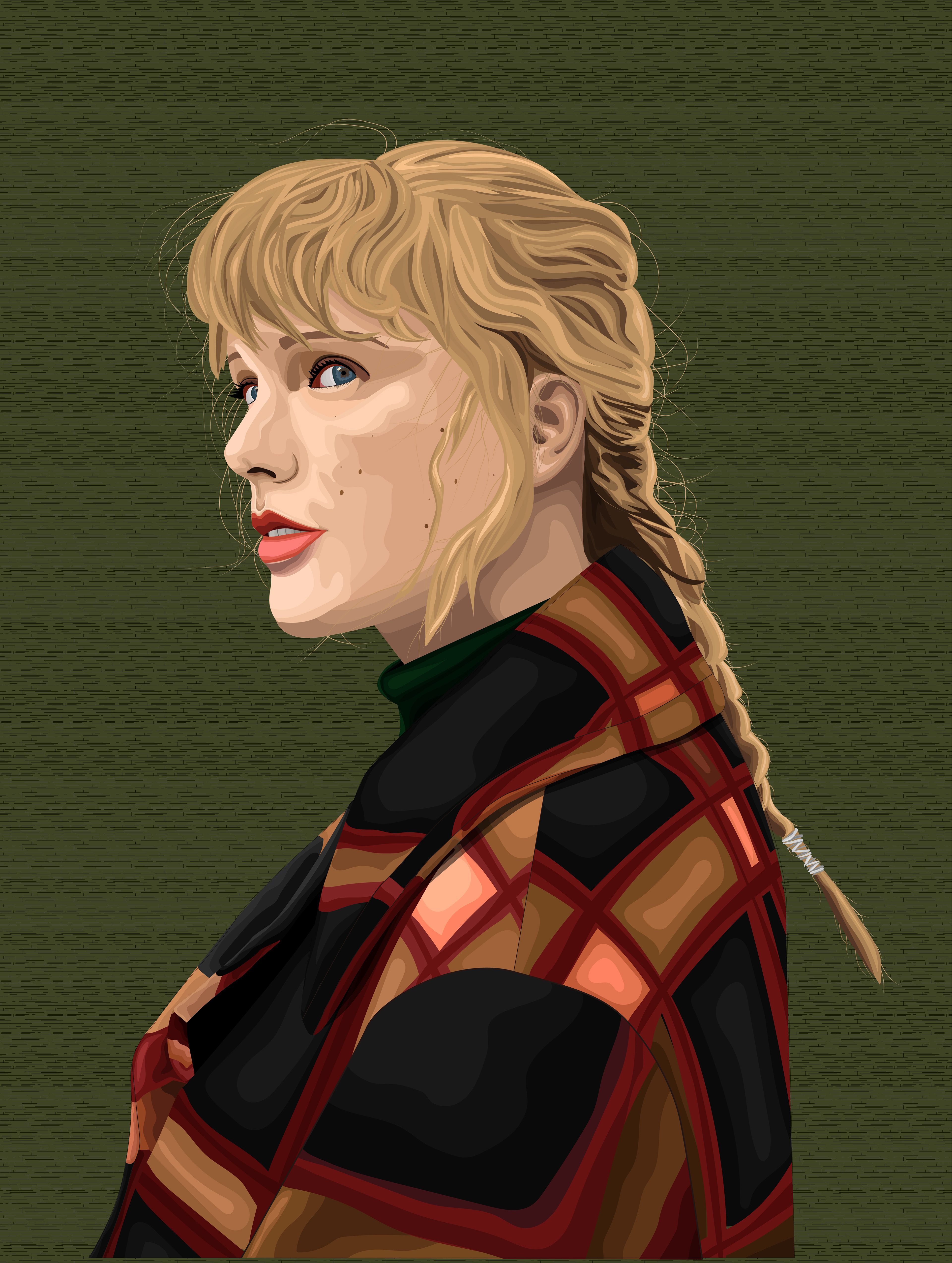 July 2021 - This project was solely done to sharpen my skills in Adobe Illustrator