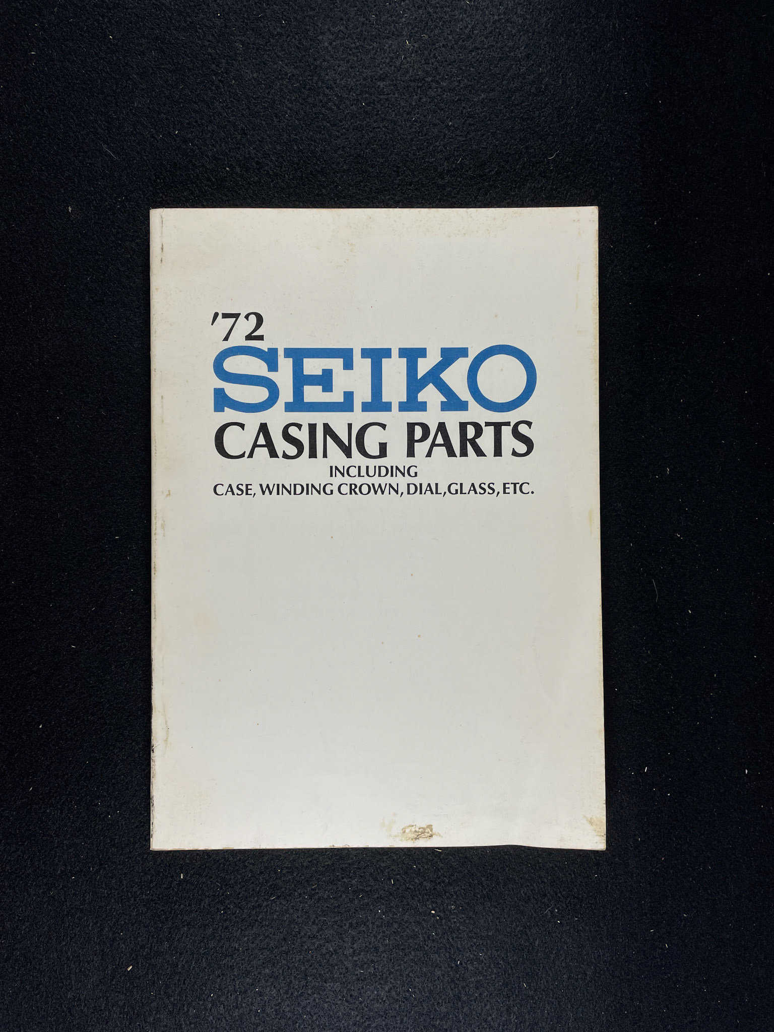 Seiko Casing Parts - '72