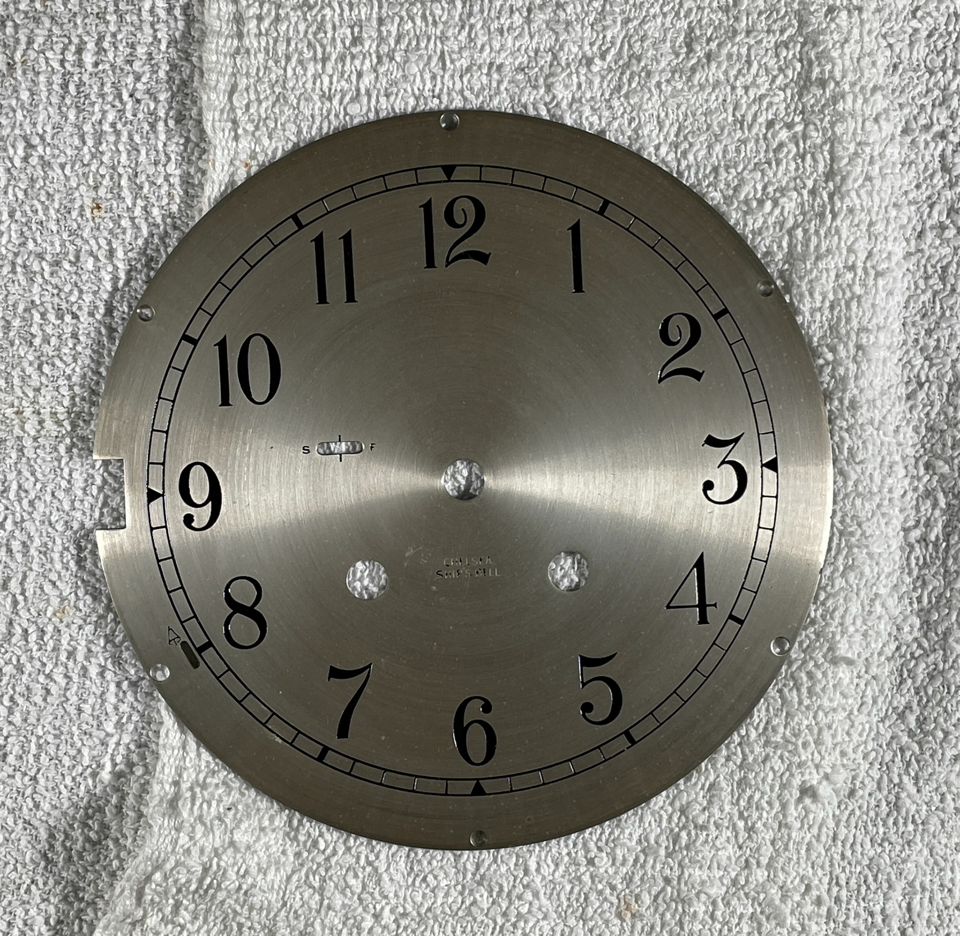 Chelsea Ships bell dial - 6"