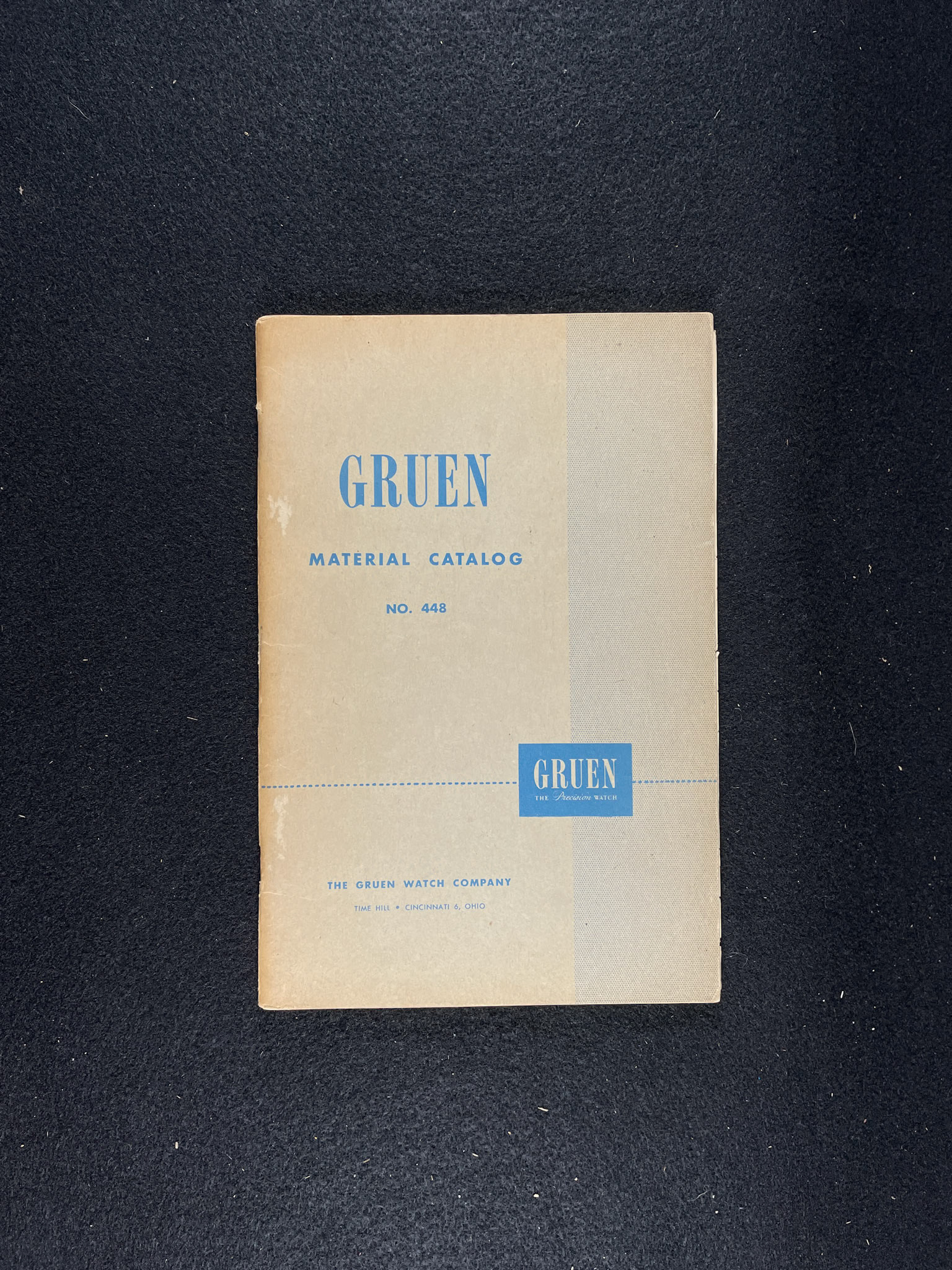 Gruen Material Catalog No. 448