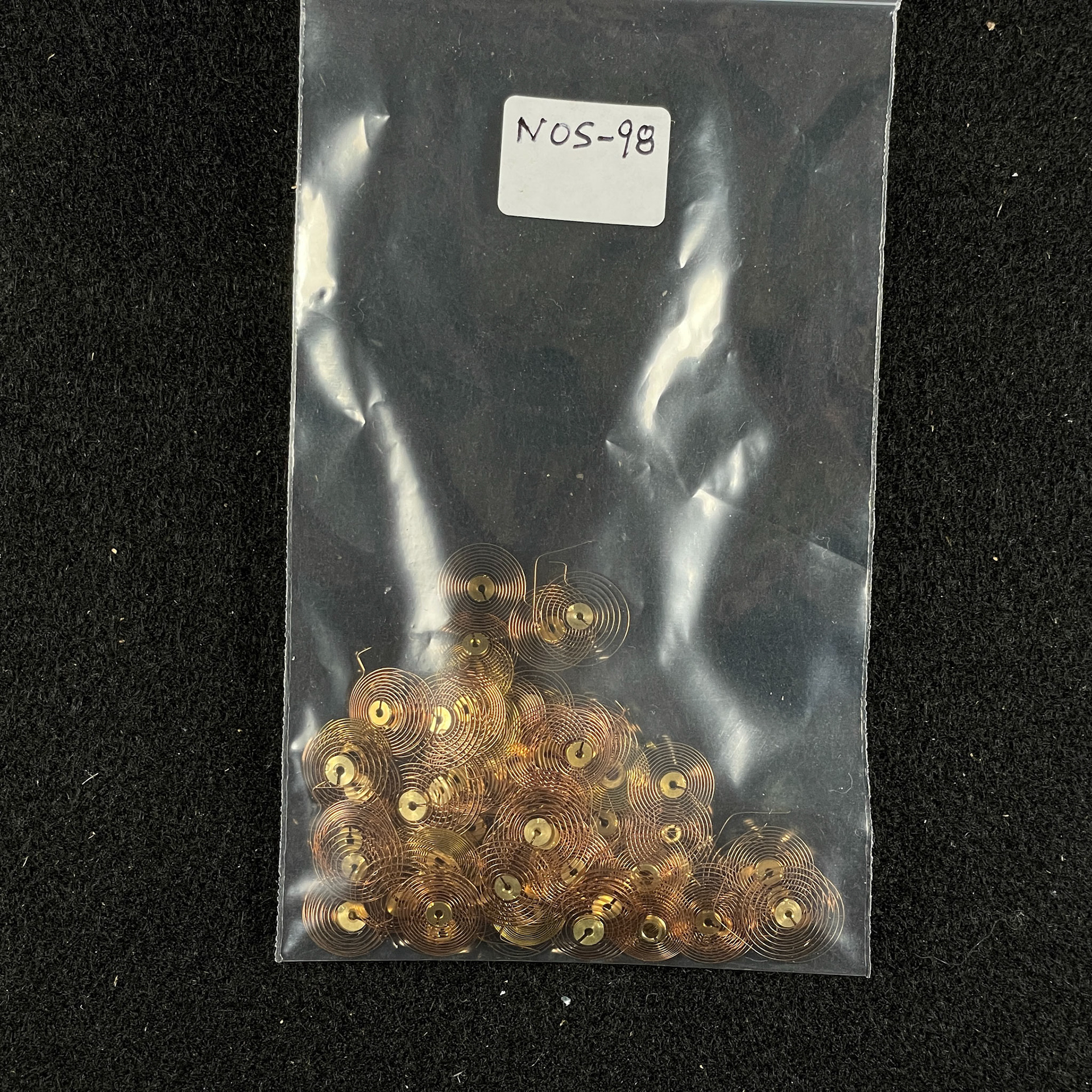 Hairsprings - Lot of 98