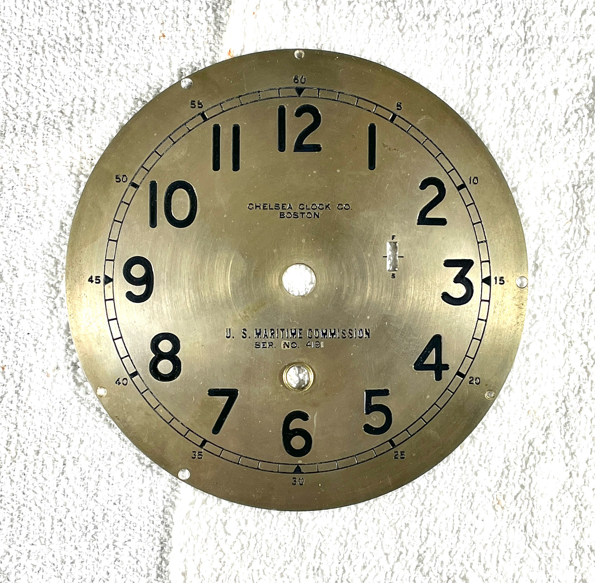 Chelsea dial - Maritime Commission - 6"