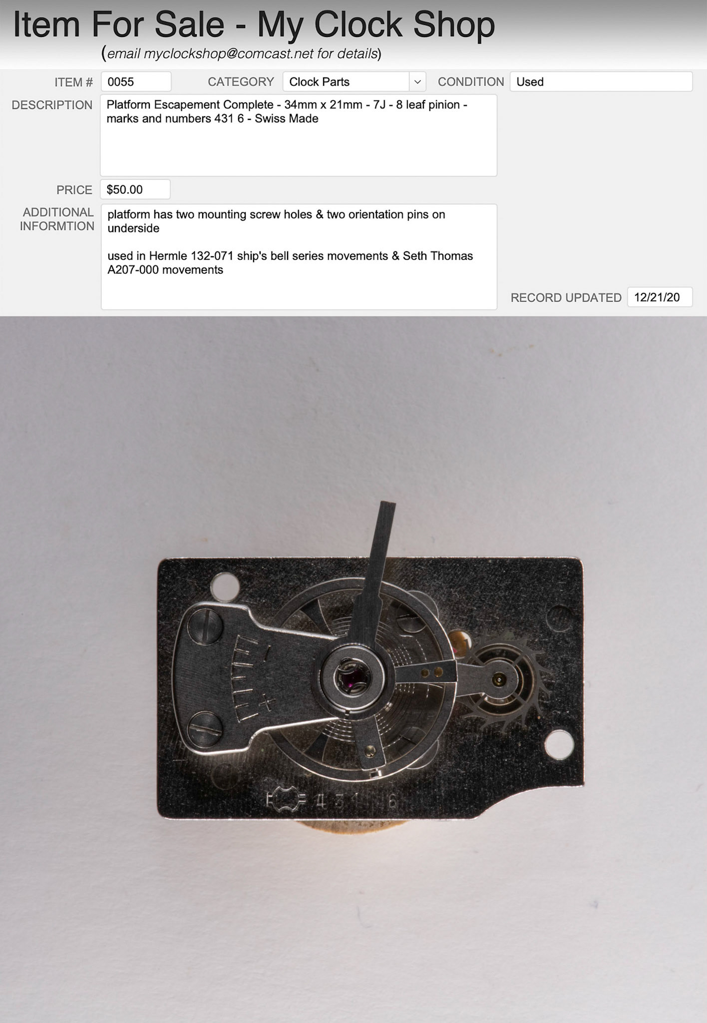 Item # 0055