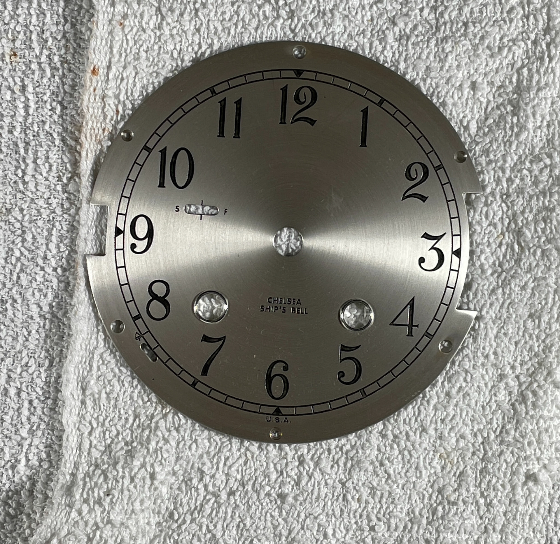 Chelsea Ships bell dial - 4 1/2"