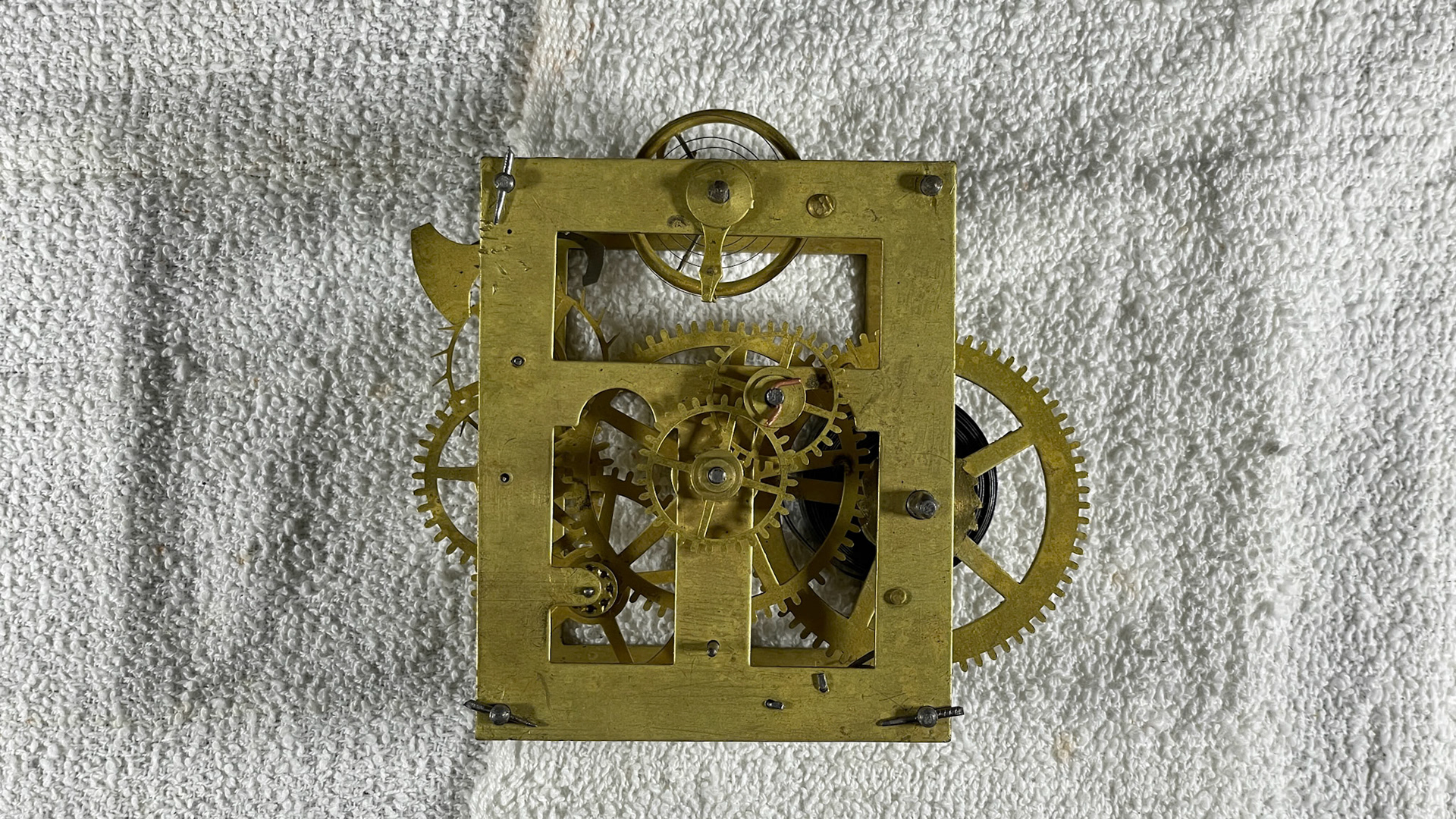 Clock lever movement - unsigned
