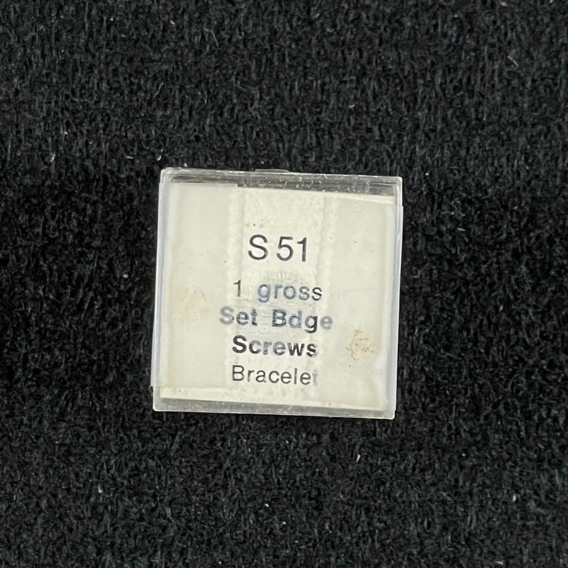 Watch Set Bridge Screws