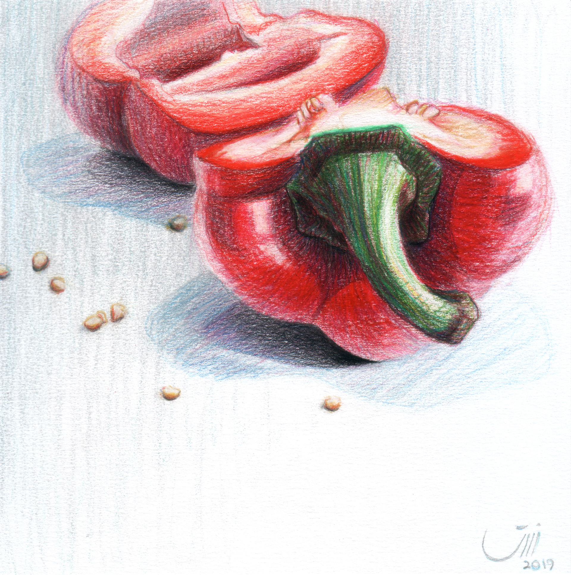 No.136, 18 x 18 cm
