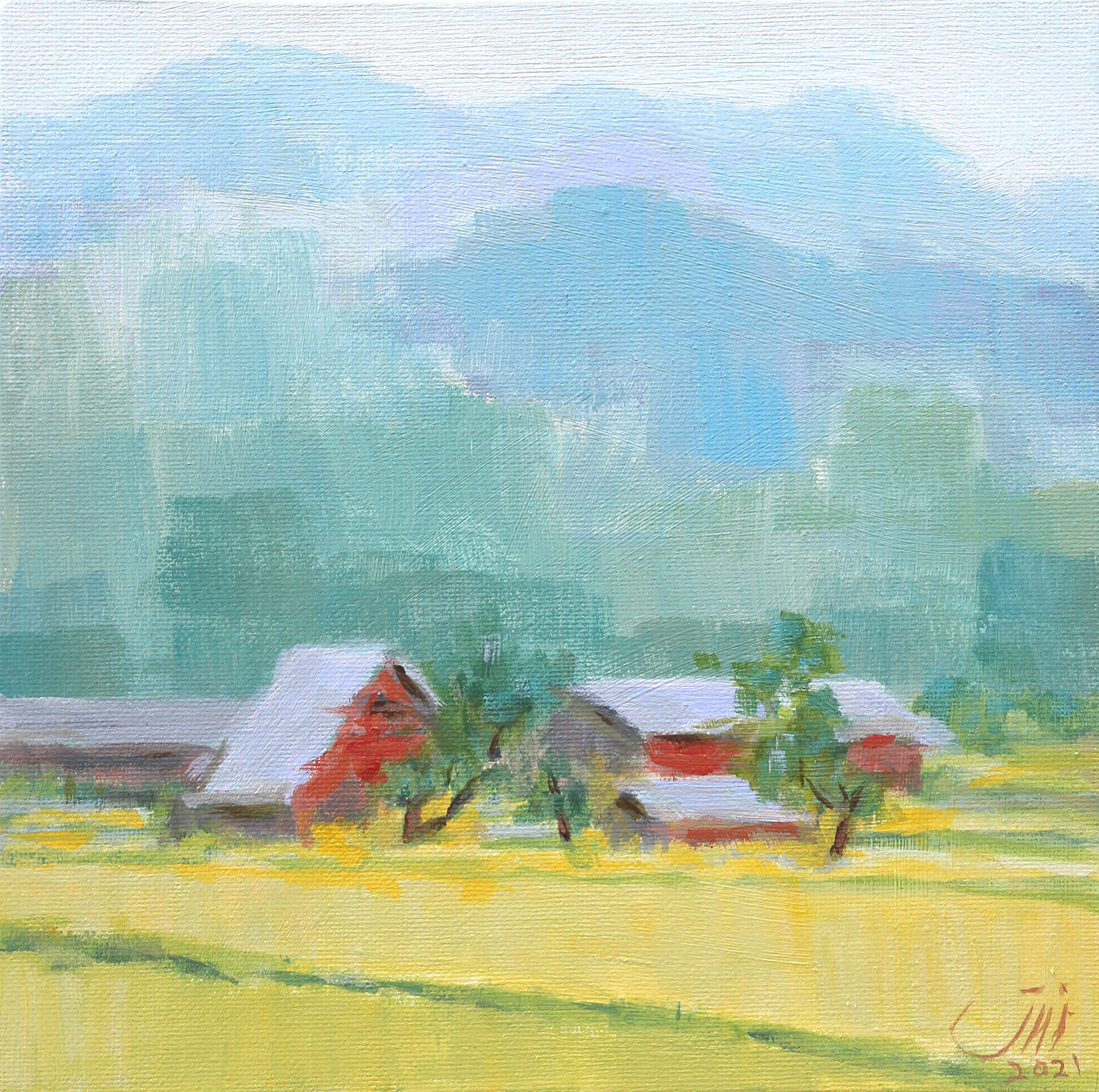 No.6, A Little Sky, 20.1 x 20.3 cm