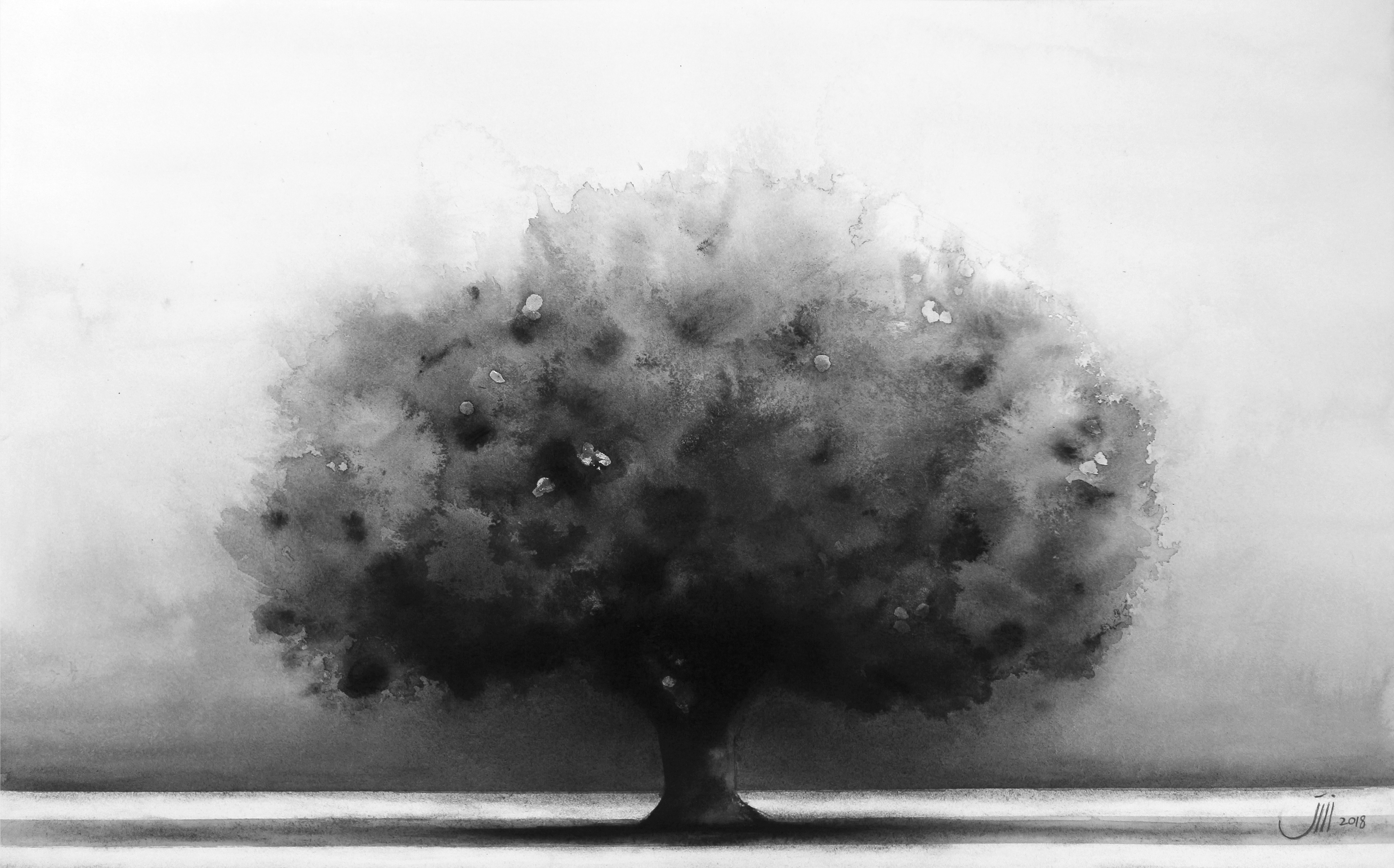 No.27, 33 x 53 cm, Himeji Castle