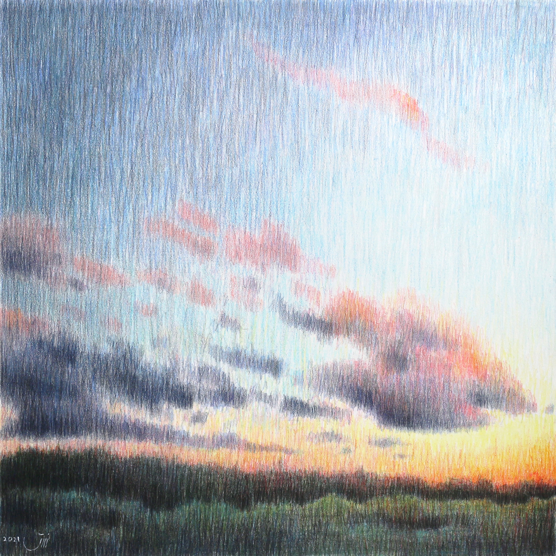 No.187, 33 x 33 cm